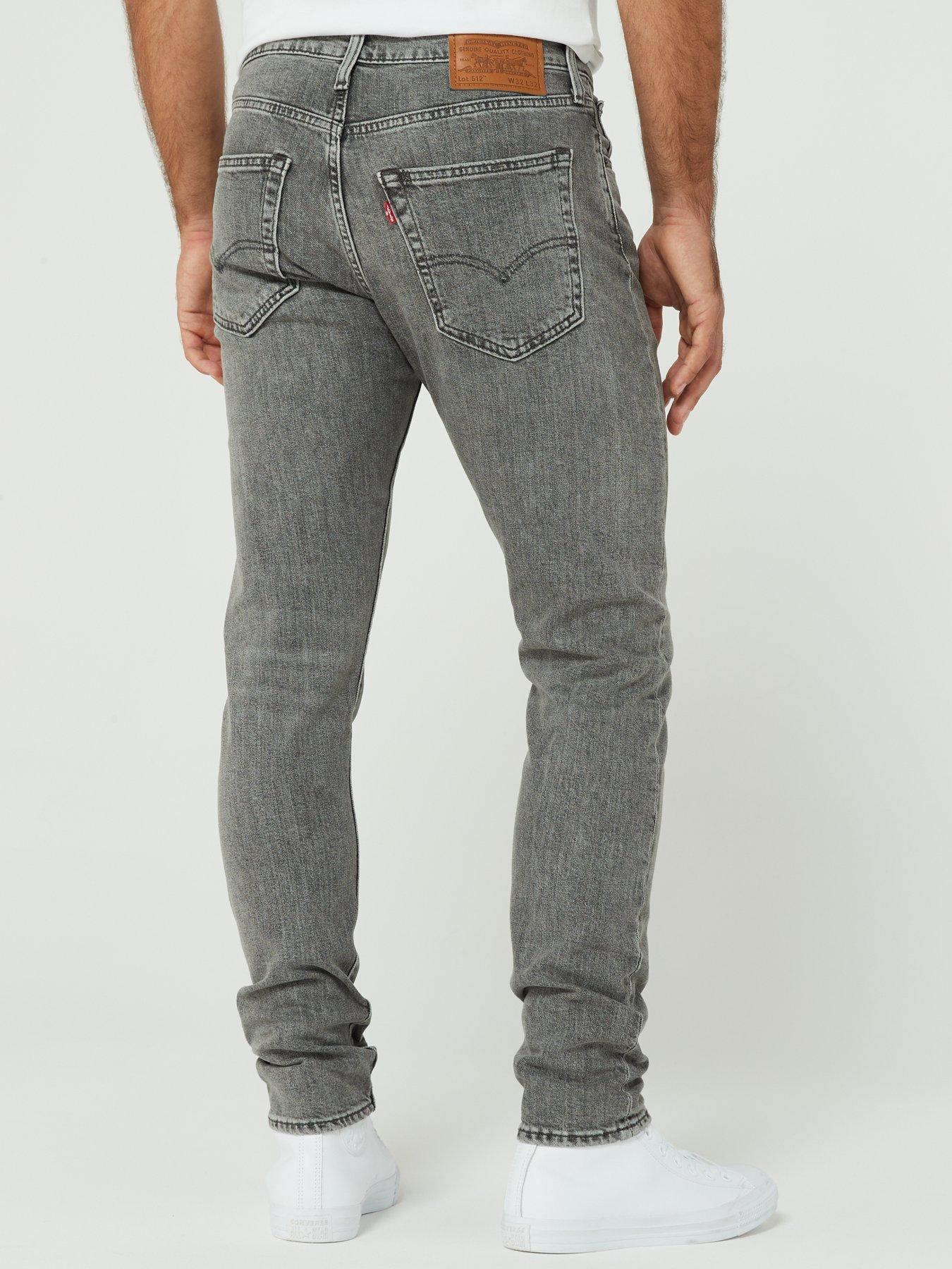 Levi 512 slim tapered grey on sale