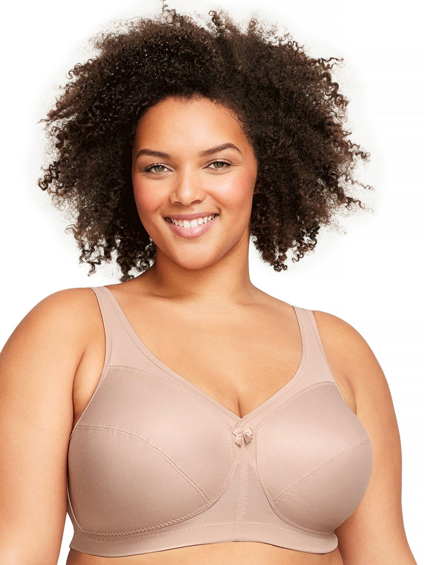 Glamorise Magiclift Non Wire Active Support Bra - Beige