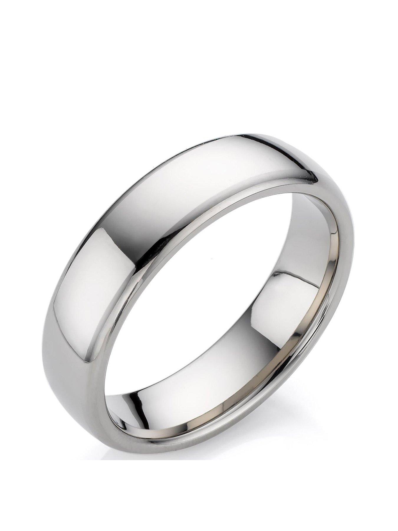 Image 1 of 3 of Beaverbrooks Beaverbrooks Men's Polished Titanium Ring