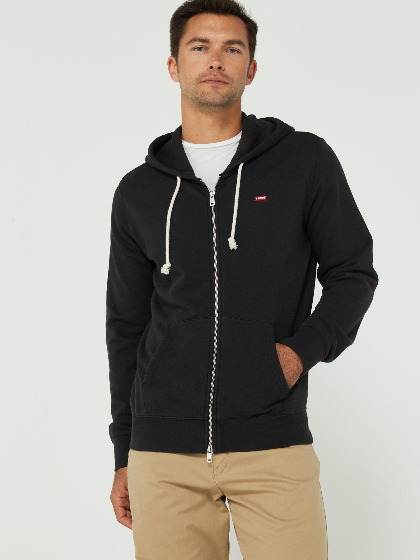 Levi's New Original Zip Through Hoodie - Black