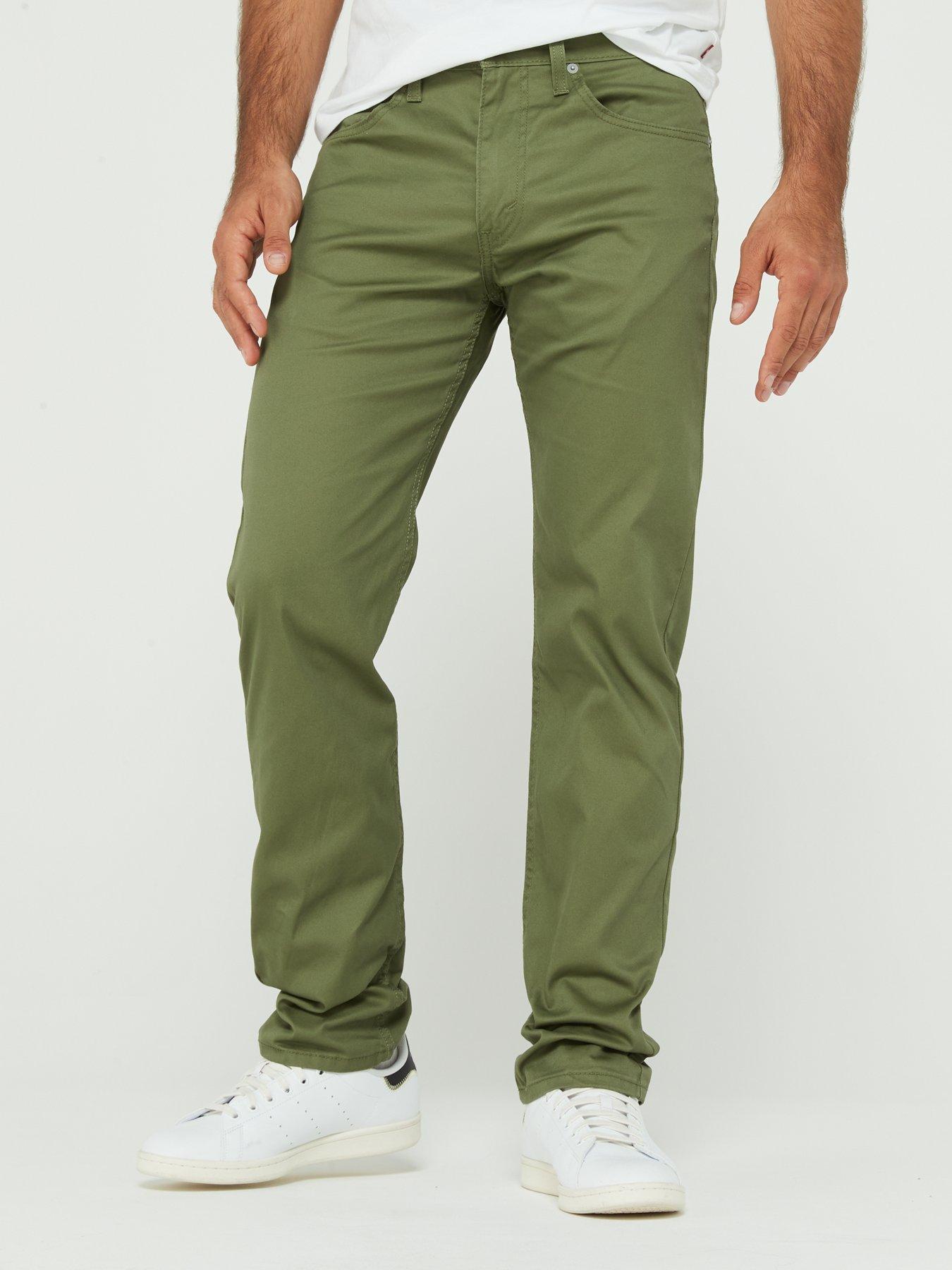 Women's High-rise Tapered Ankle Chino Pants - A New Day™ Olive Xl