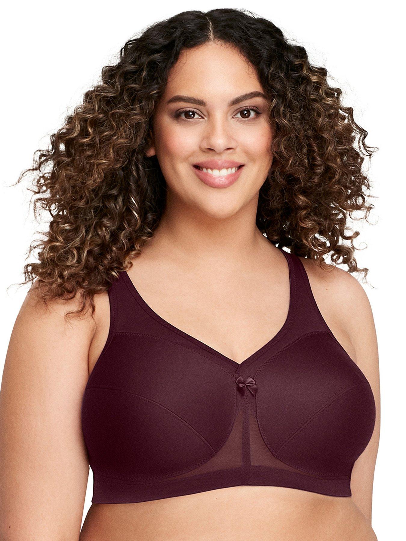 glamorise-1005-magic-lift-bra-redfront