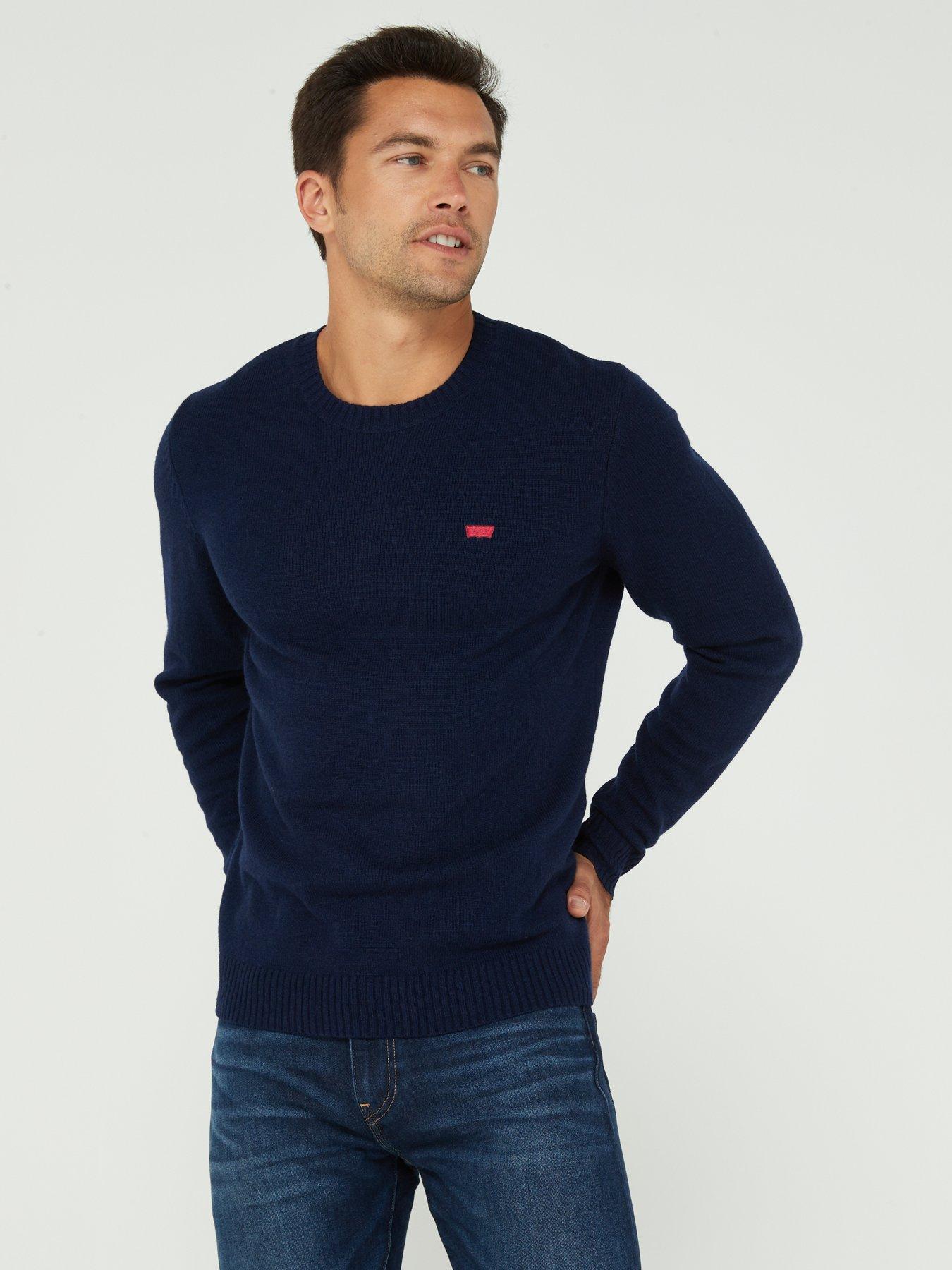 Levi's Levis Original Housemark Logo Jumper - Navy