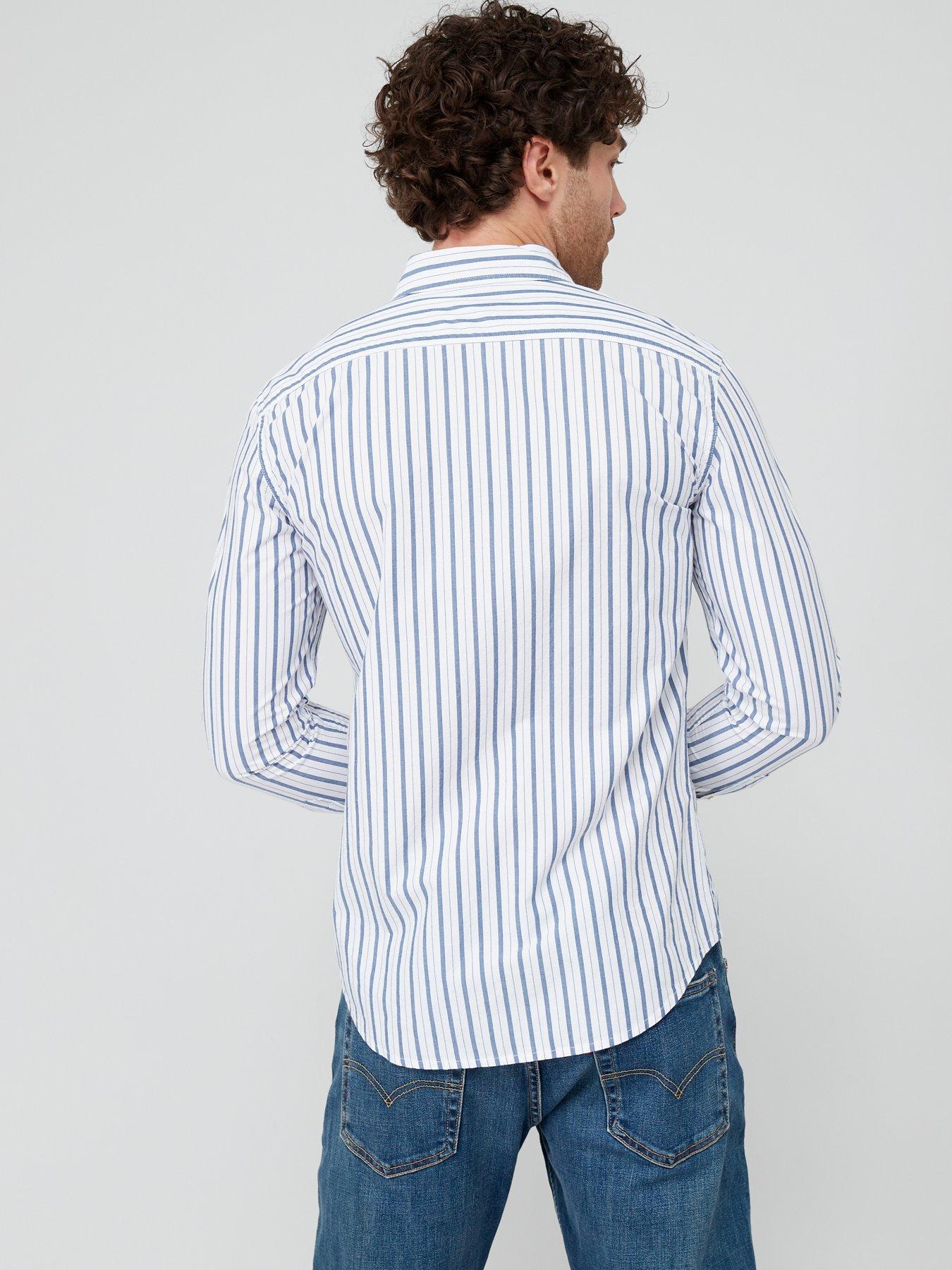 levis-levis-housemark-logo-slim-fit-shirt-bluewhitestillFront