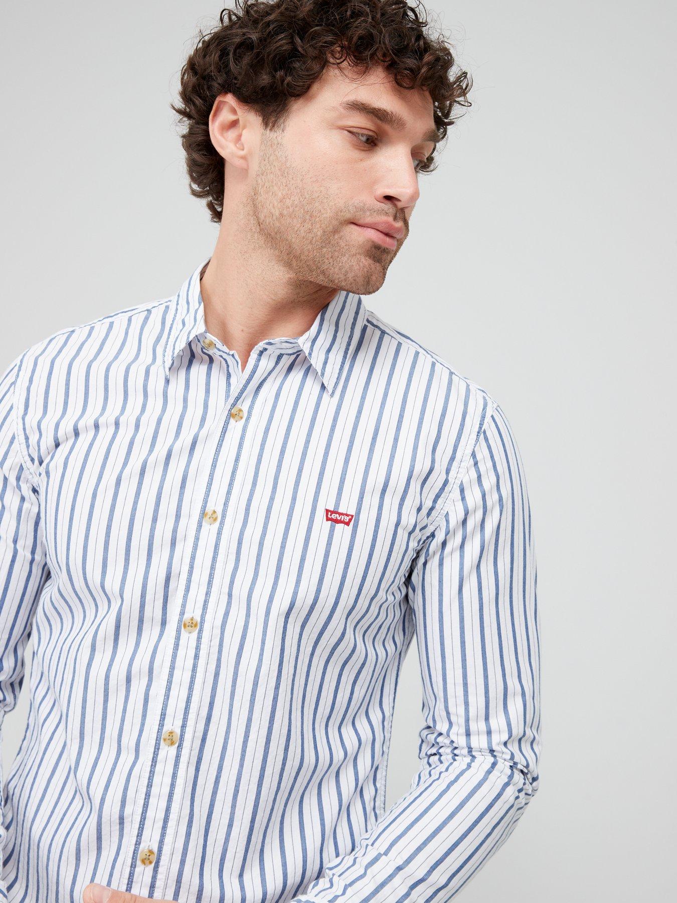 levis-levis-housemark-logo-slim-fit-shirt-bluewhiteoutfit