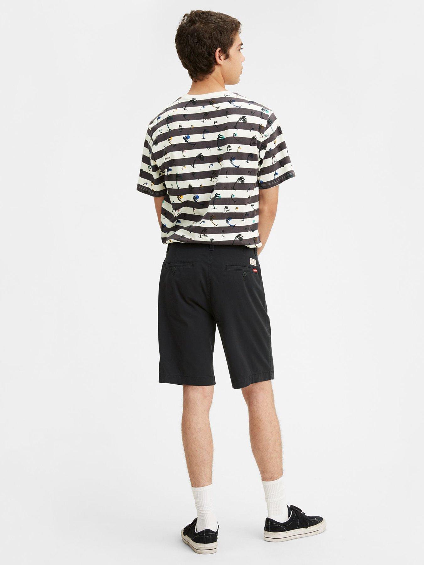 levis-levis-xx-chino-taper-shorts-blackstillFront