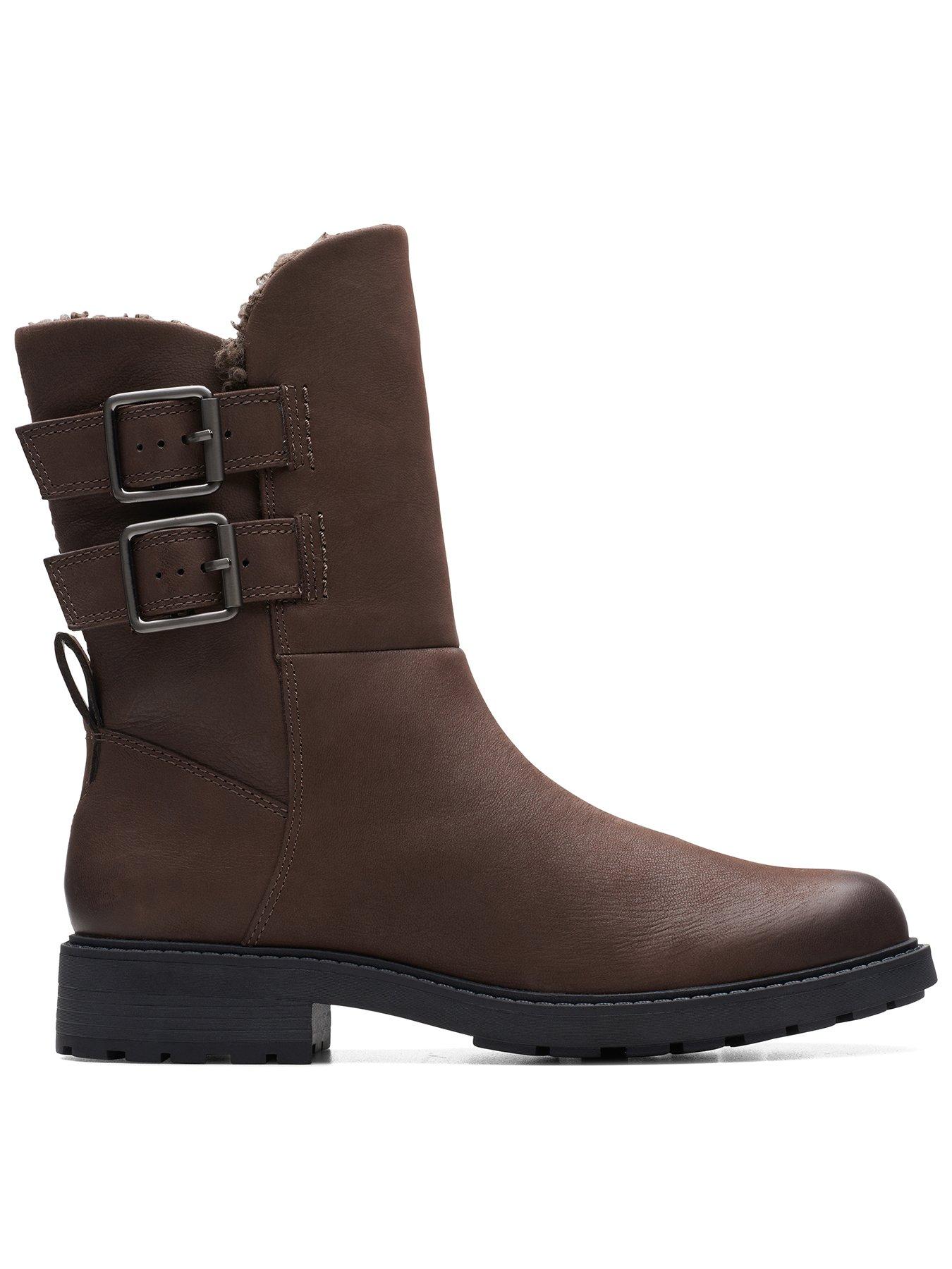 Clarks warm shop lined boots