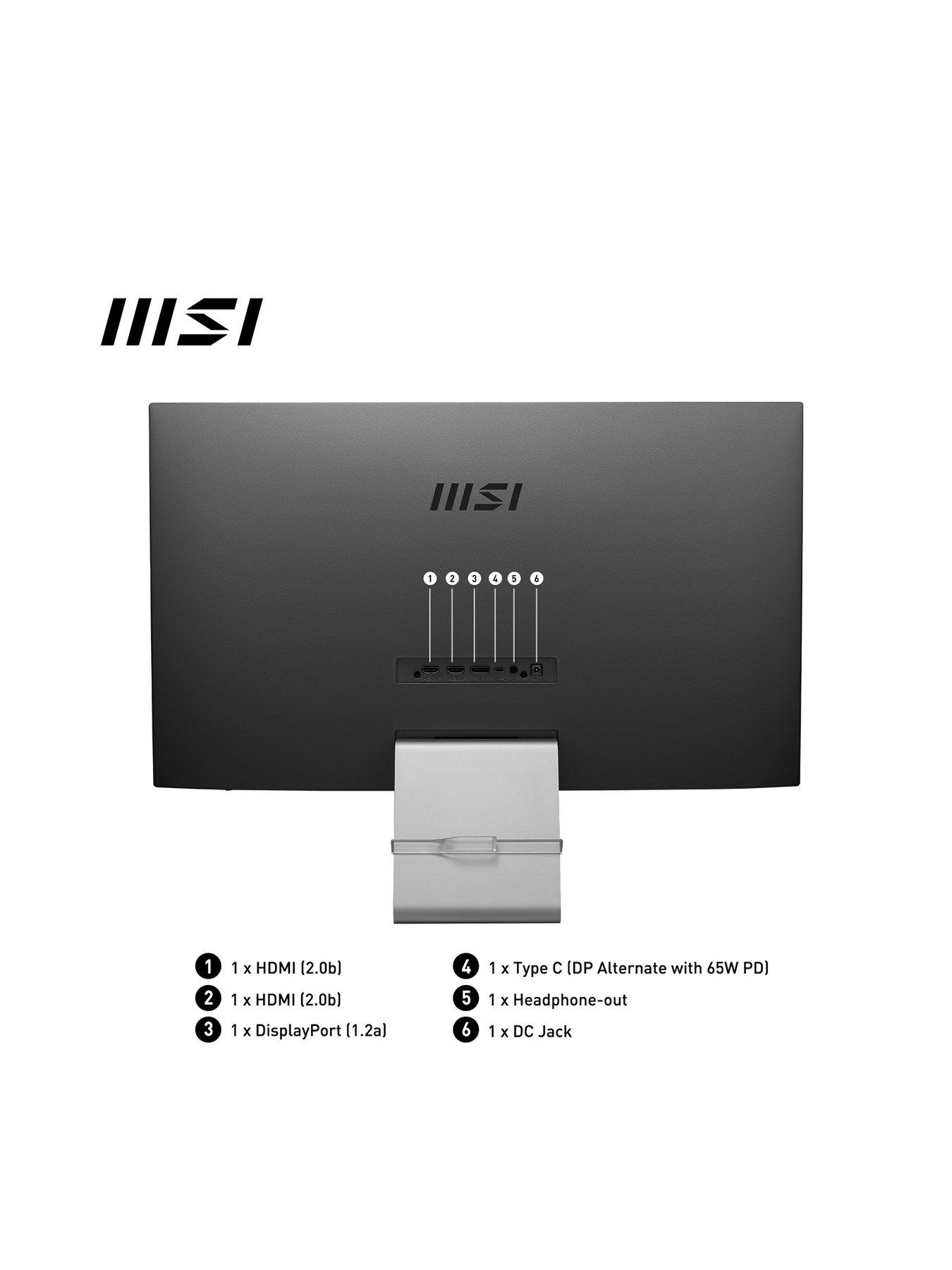 msi-modern-md271ul-27-inch-4k-uhd-60hz-ips-usb-type-c-flat-monitorstillFront