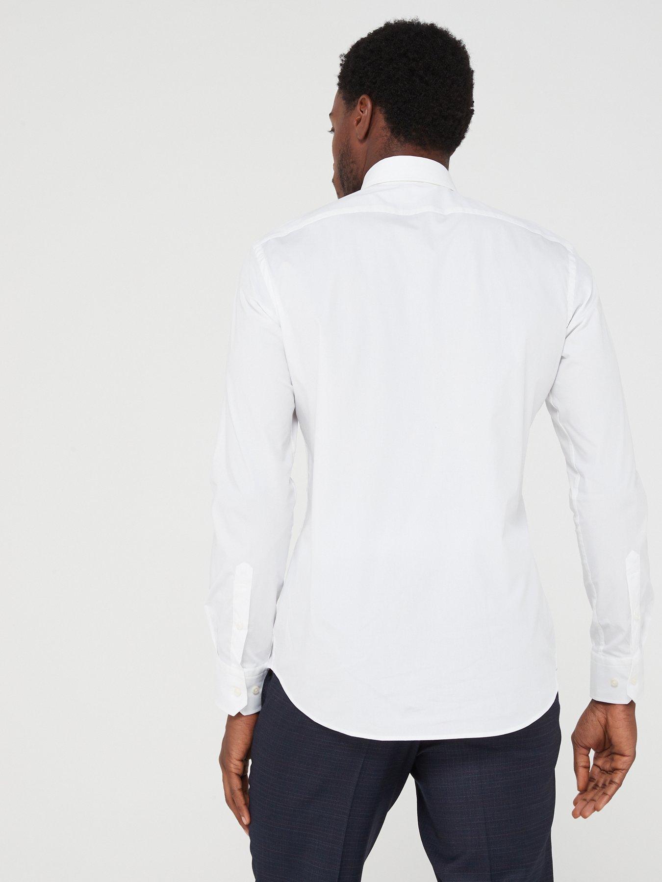 Image 2 of 4 of BOSS Joe Kent Regular Fit Shirt - White