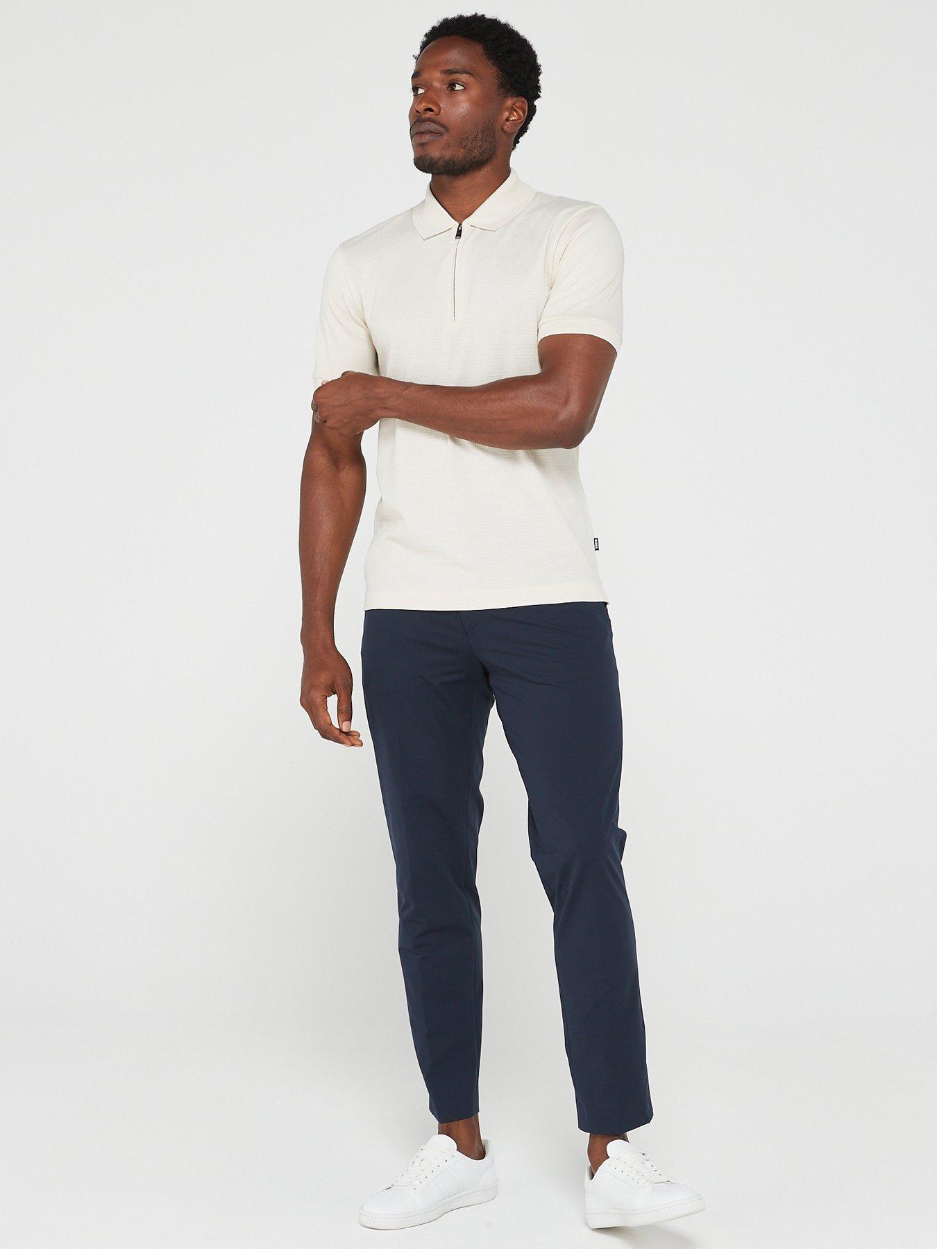 Image 6 of 6 of BOSS P Genius Slim Fit Suit Trousers - Dark Blue