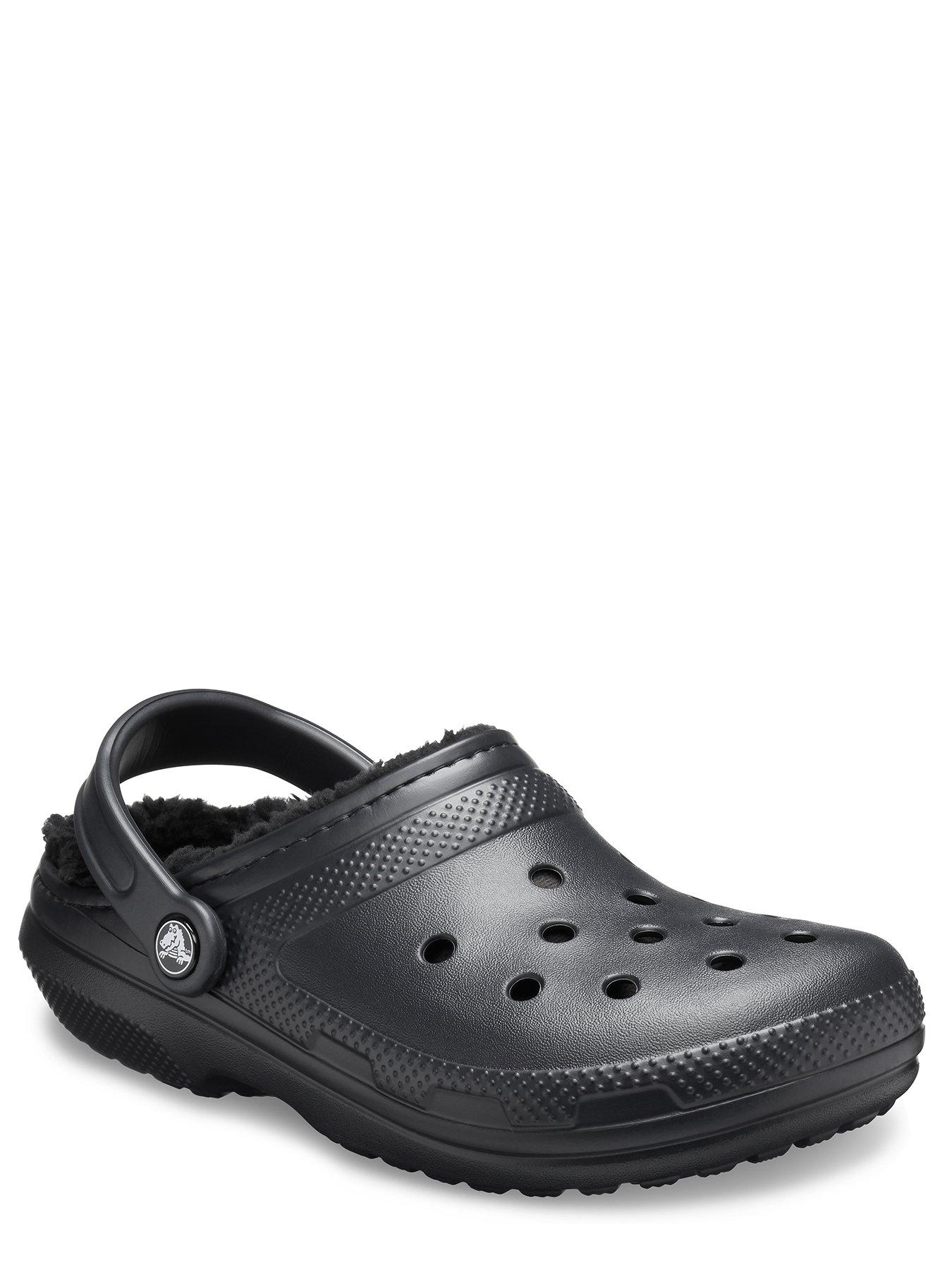 crocs-crocs-mens-classic-lined-clog-blackoutfit