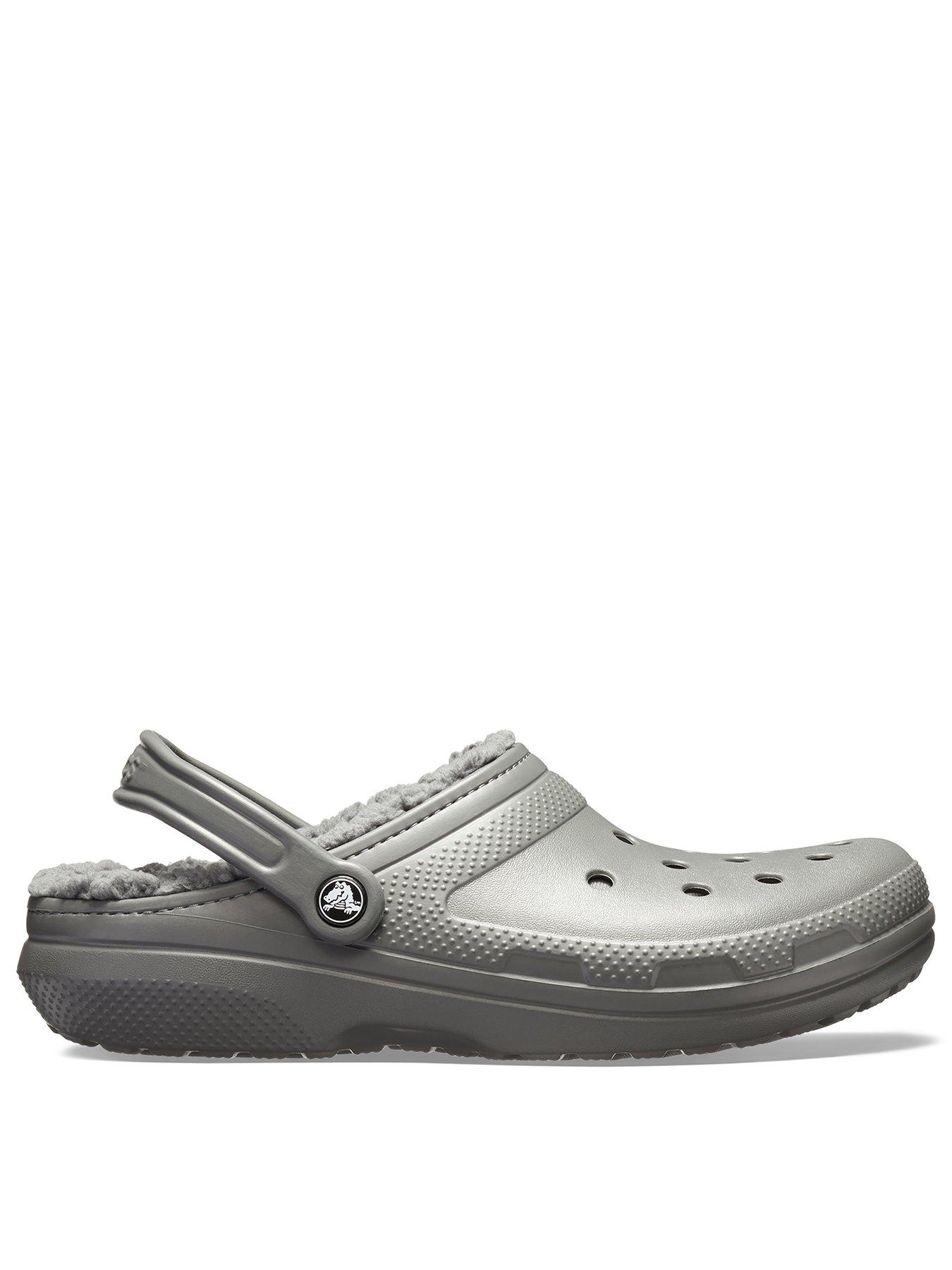 Image of Crocs Crocs Men's Classic Lined Clog - Grey