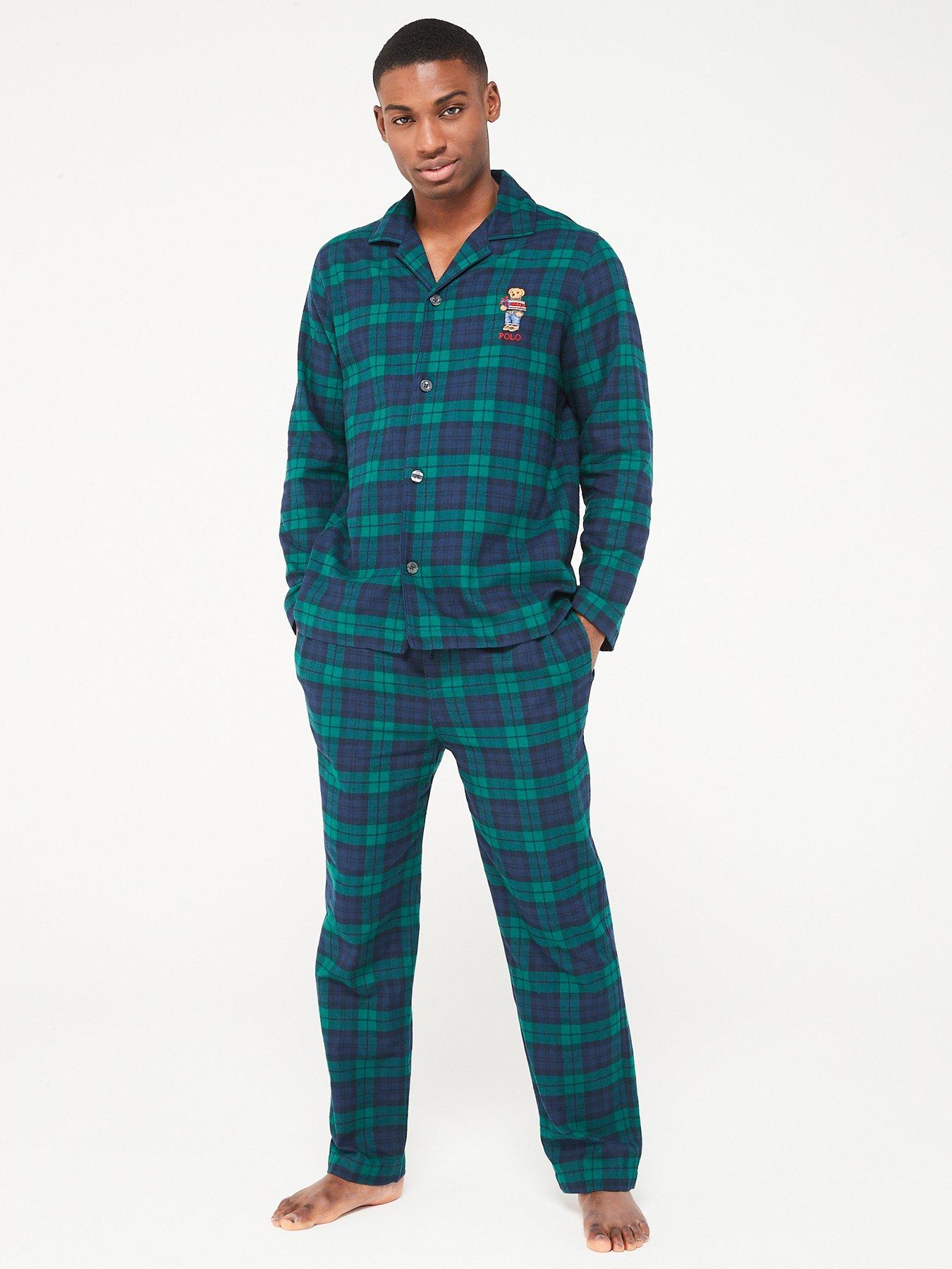 Ralph lauren flannel online pyjamas