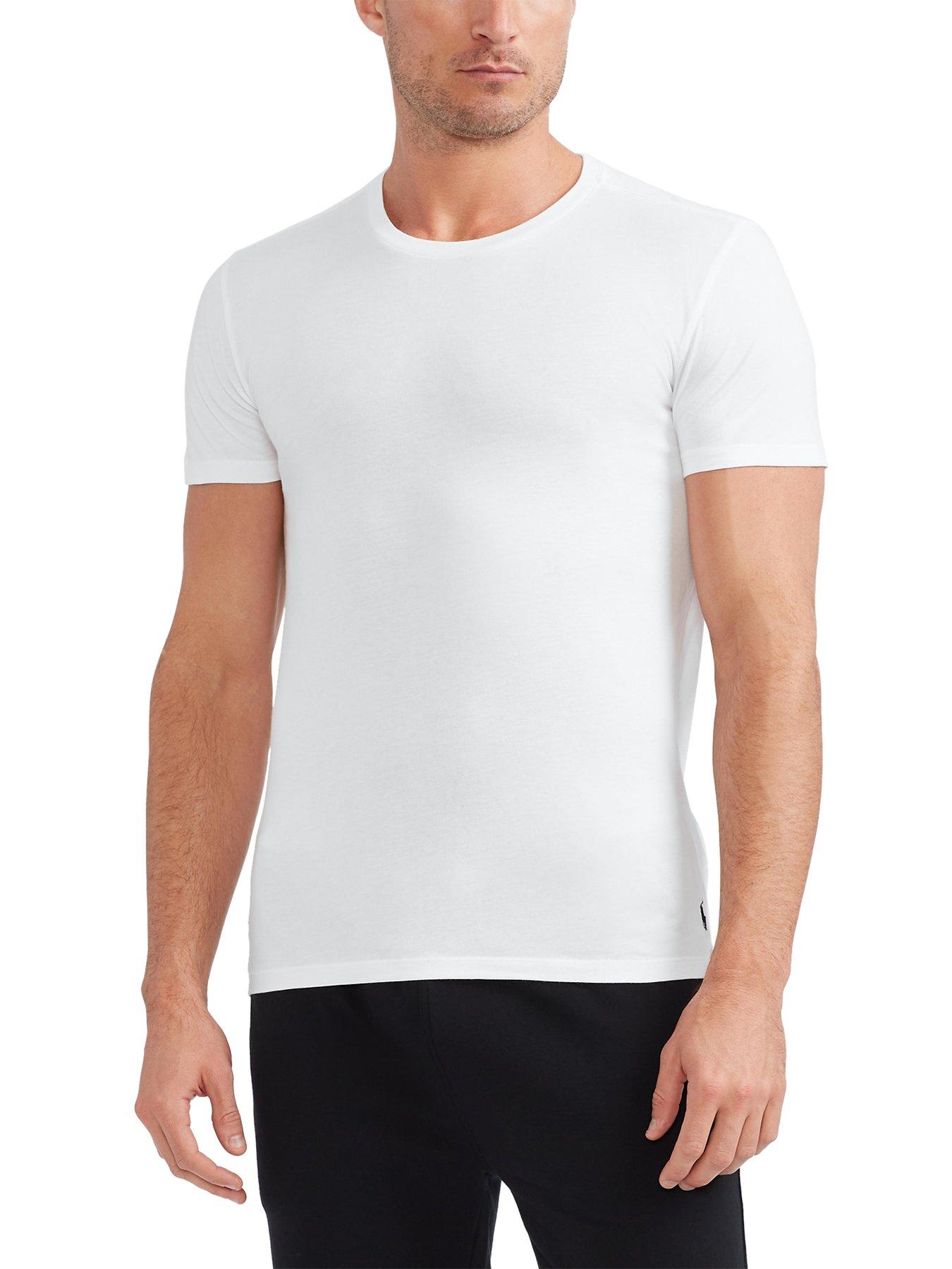 Image 2 of 6 of Polo Ralph Lauren 3 Pack T-shirt - Multi