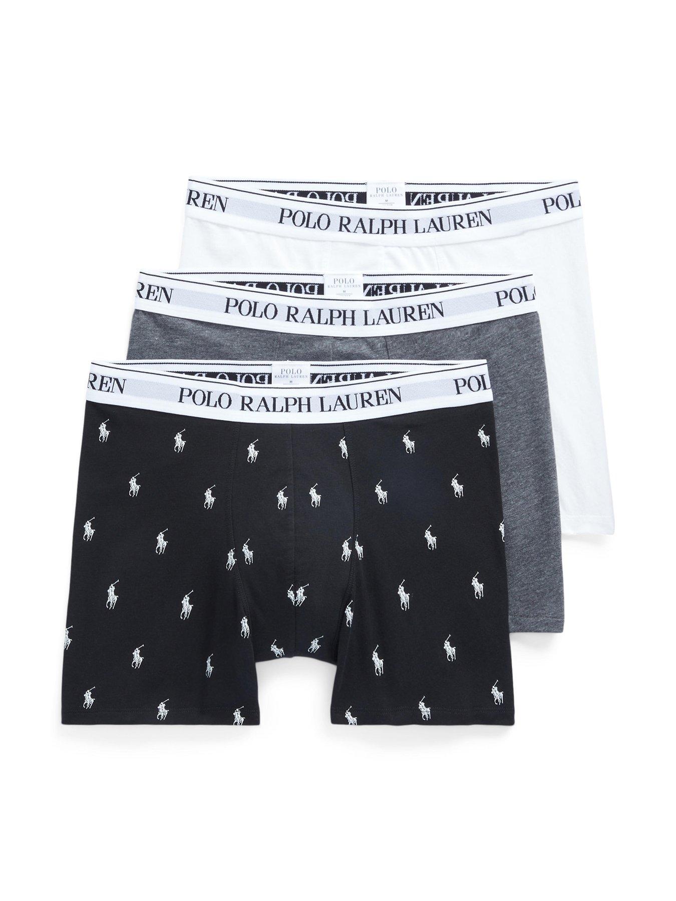 Polo Ralph Lauren 3-Pack Low Rise Brief Black at