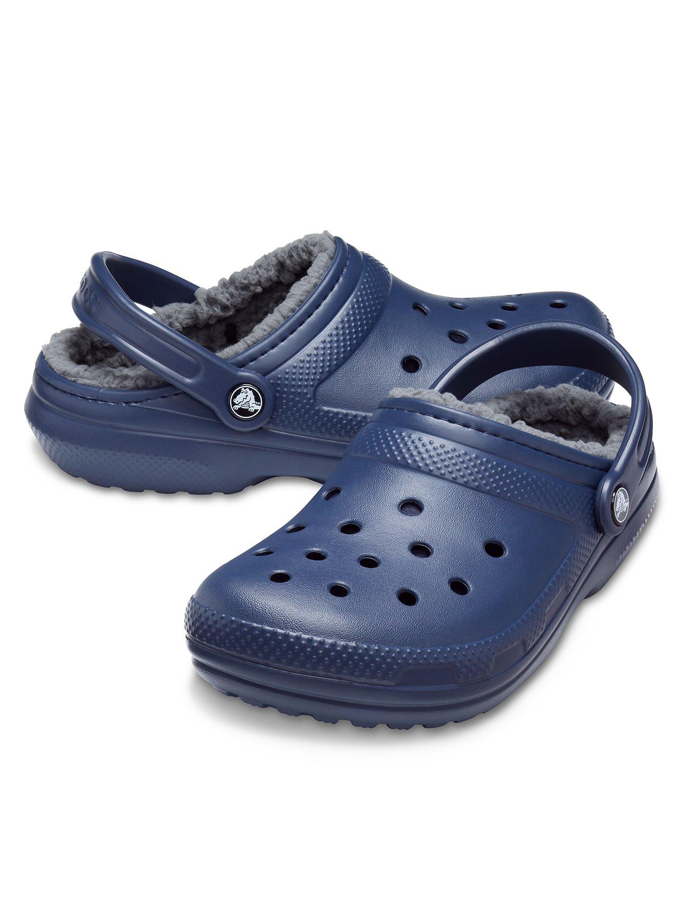 Image 3 of 6 of Crocs Crocs Men's Classic Lined Clog - Navy