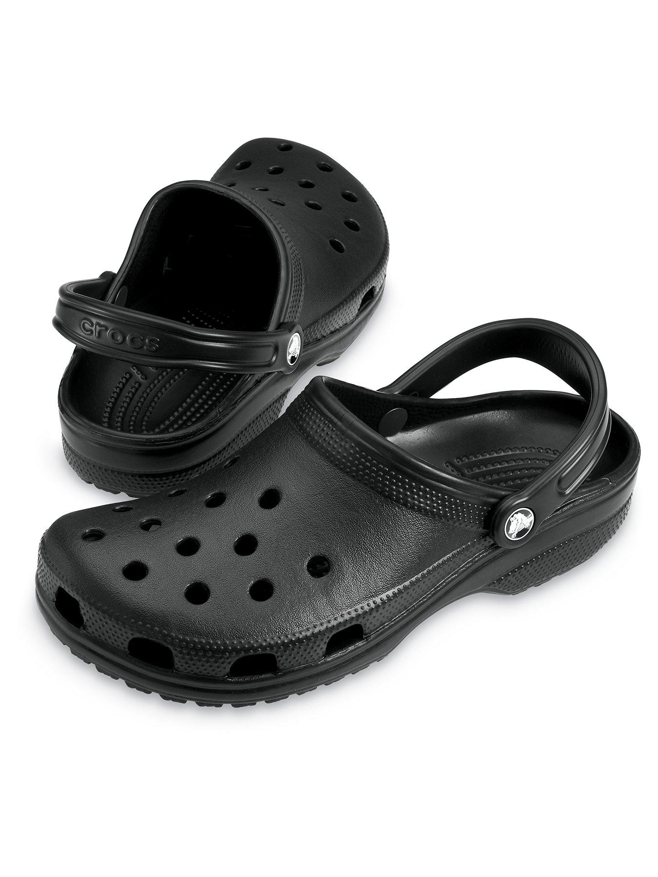 Crocs men best sale black sandals