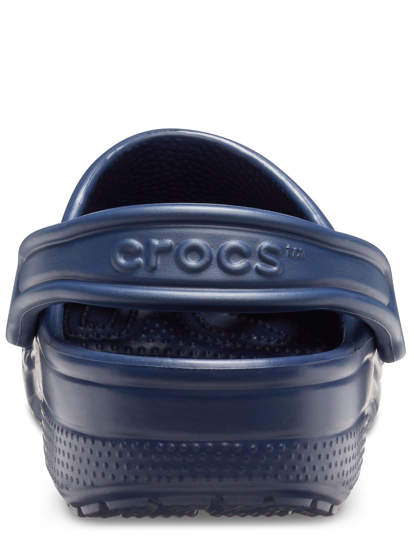 Navy blue cheap crocs mens