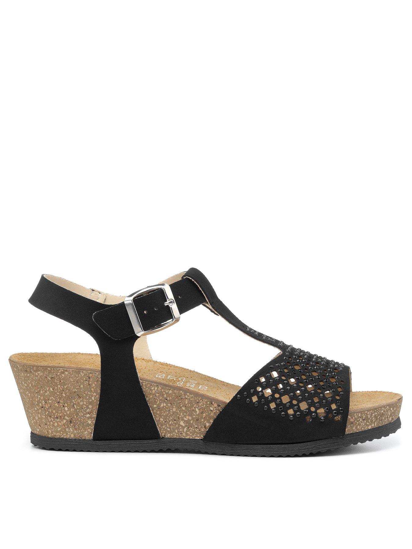 Hotter wedge sandals hot sale