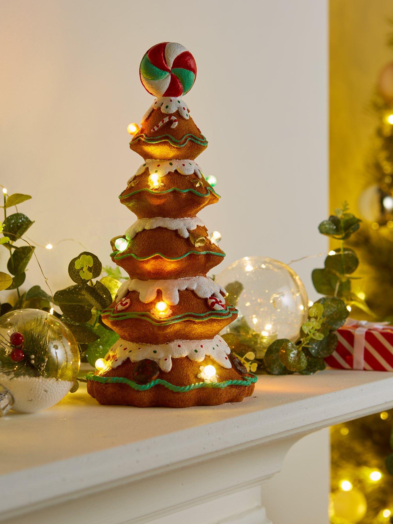 very-home-led-gingerbread-tree-christmas-decoration