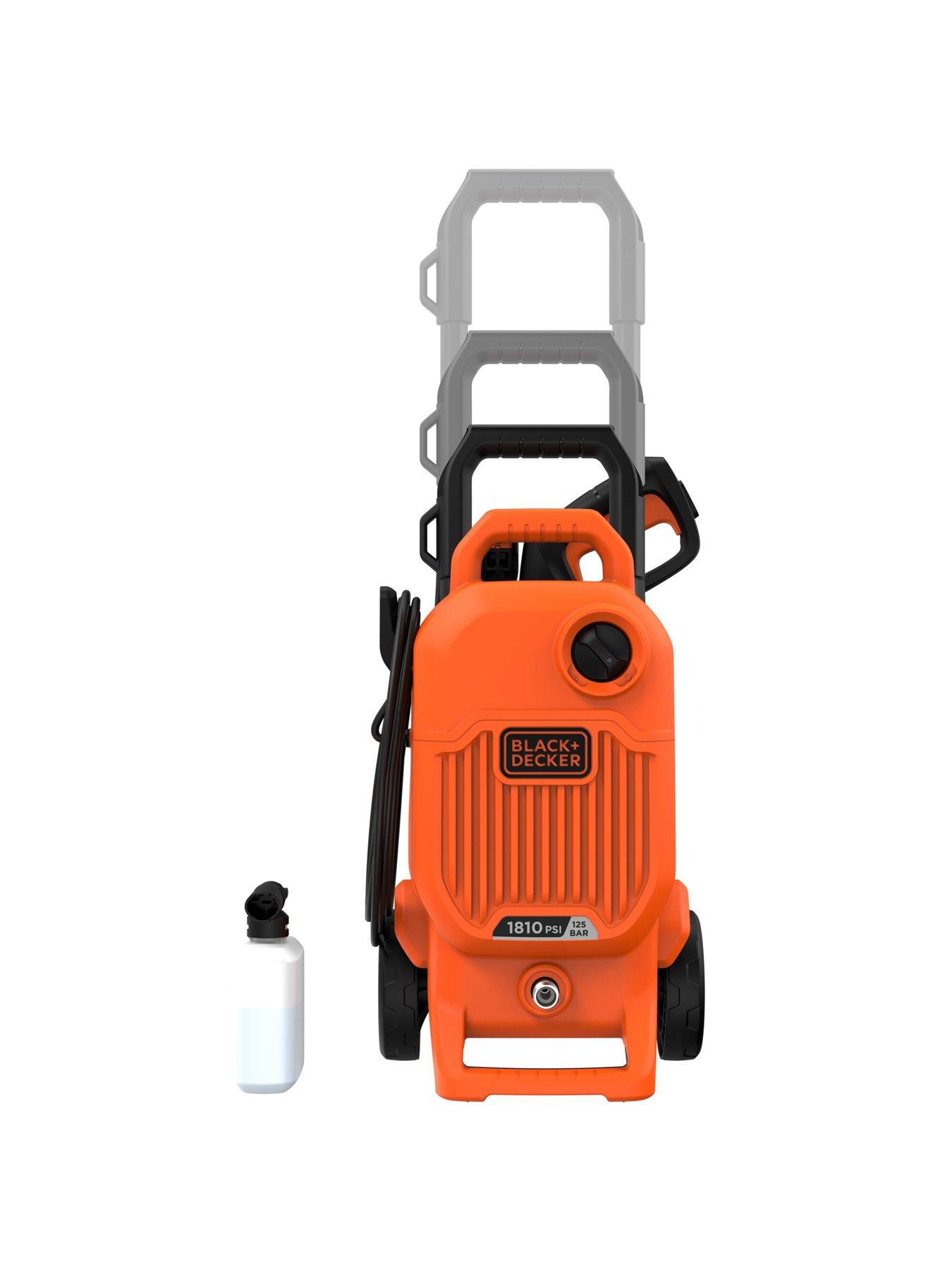 Black & Decker 1700W 125 Bar/1810 PSI Pressure Washer