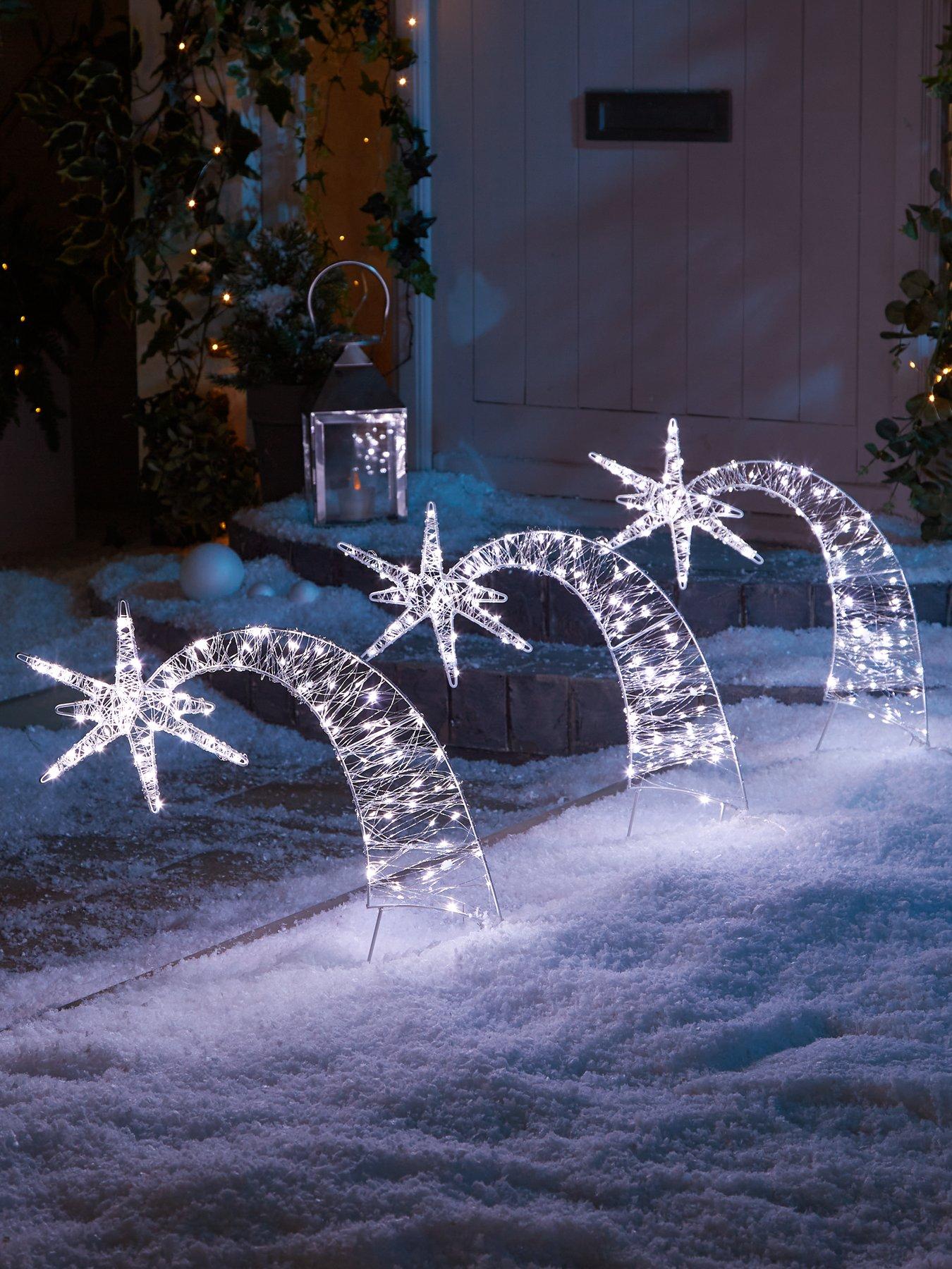 very-home-set-of-3-shooting-starnbsppathfinders-outdoor-christmas-lights