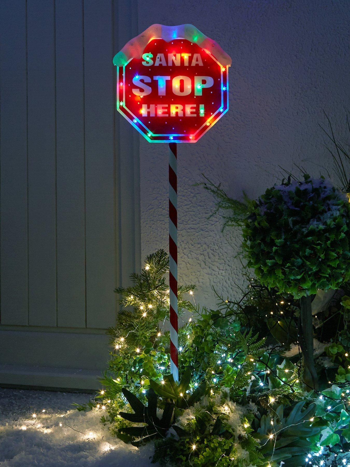 110nbspcm-santa-stop-sign-with-multi-coloured-lights-outdoor-christmas-decorationfront