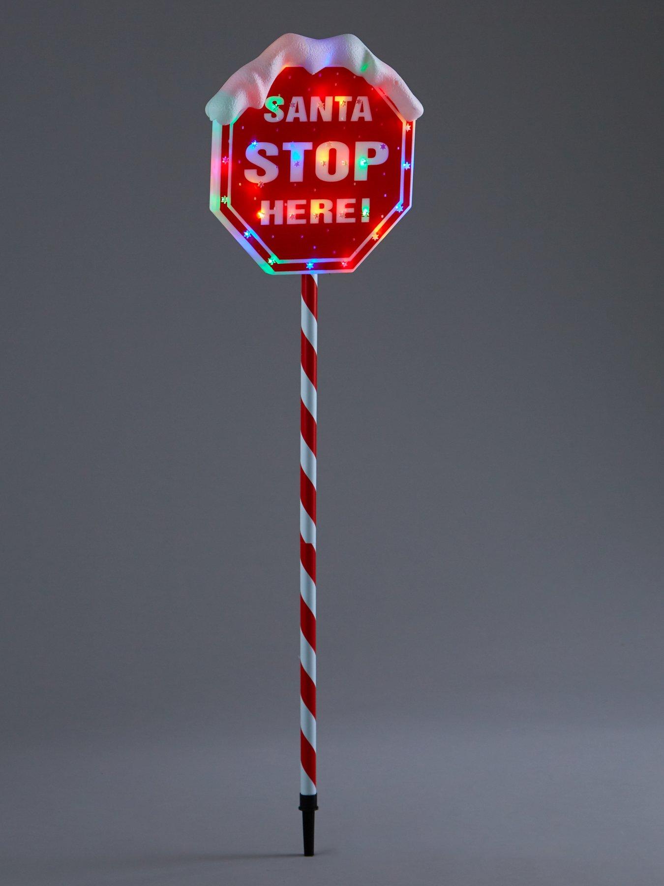 110nbspcm-santa-stop-sign-with-multi-coloured-lights-outdoor-christmas-decorationback