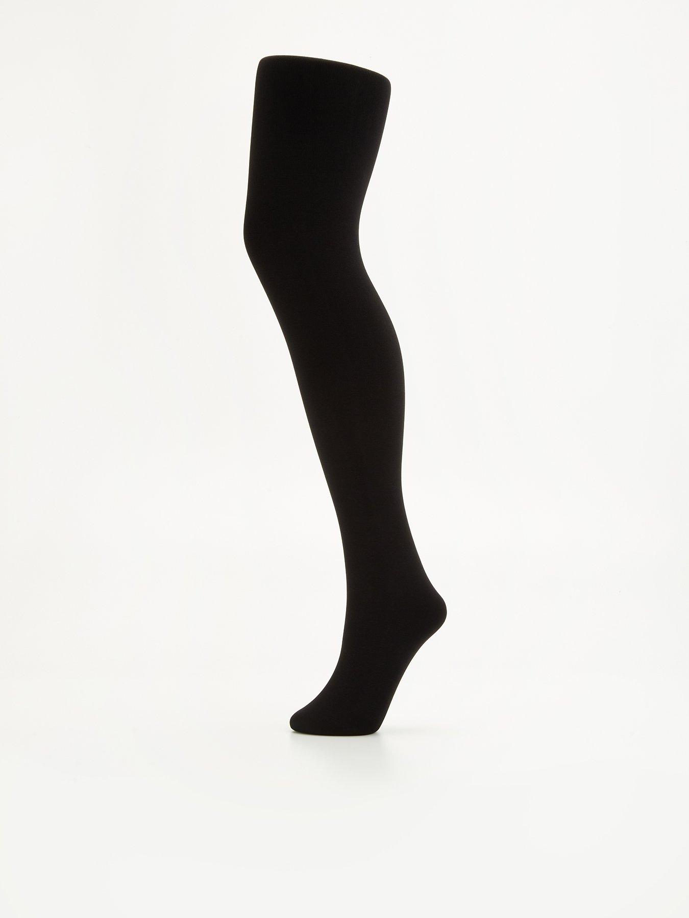 v-by-very-fleece-line-tights-blackfront