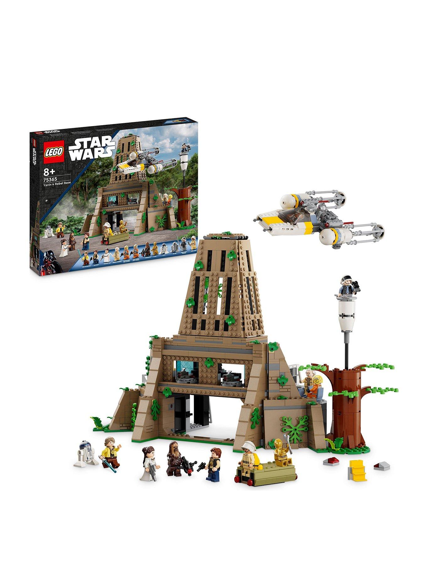 Image 1 of 7 of LEGO Star Wars Yavin 4 Rebel Base Set with Minifigures 75365