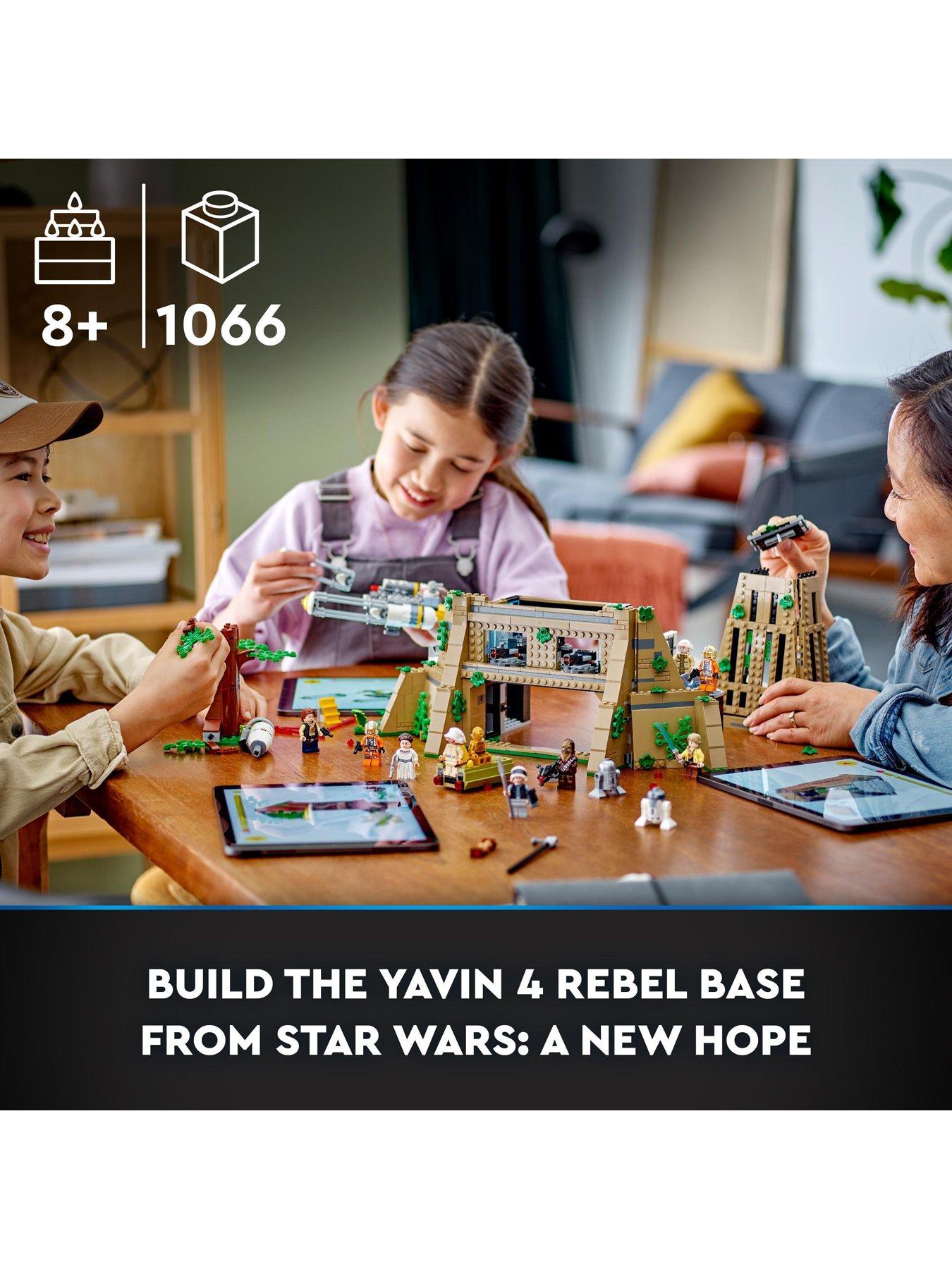 Image 2 of 7 of LEGO Star Wars Yavin 4 Rebel Base Set with Minifigures 75365