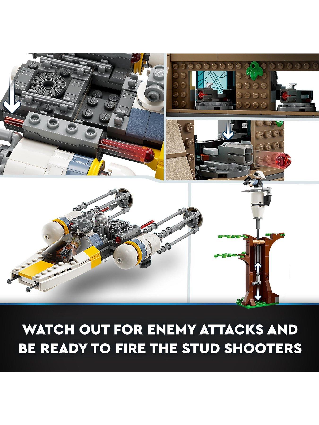 Image 5 of 7 of LEGO Star Wars Yavin 4 Rebel Base Set with Minifigures 75365
