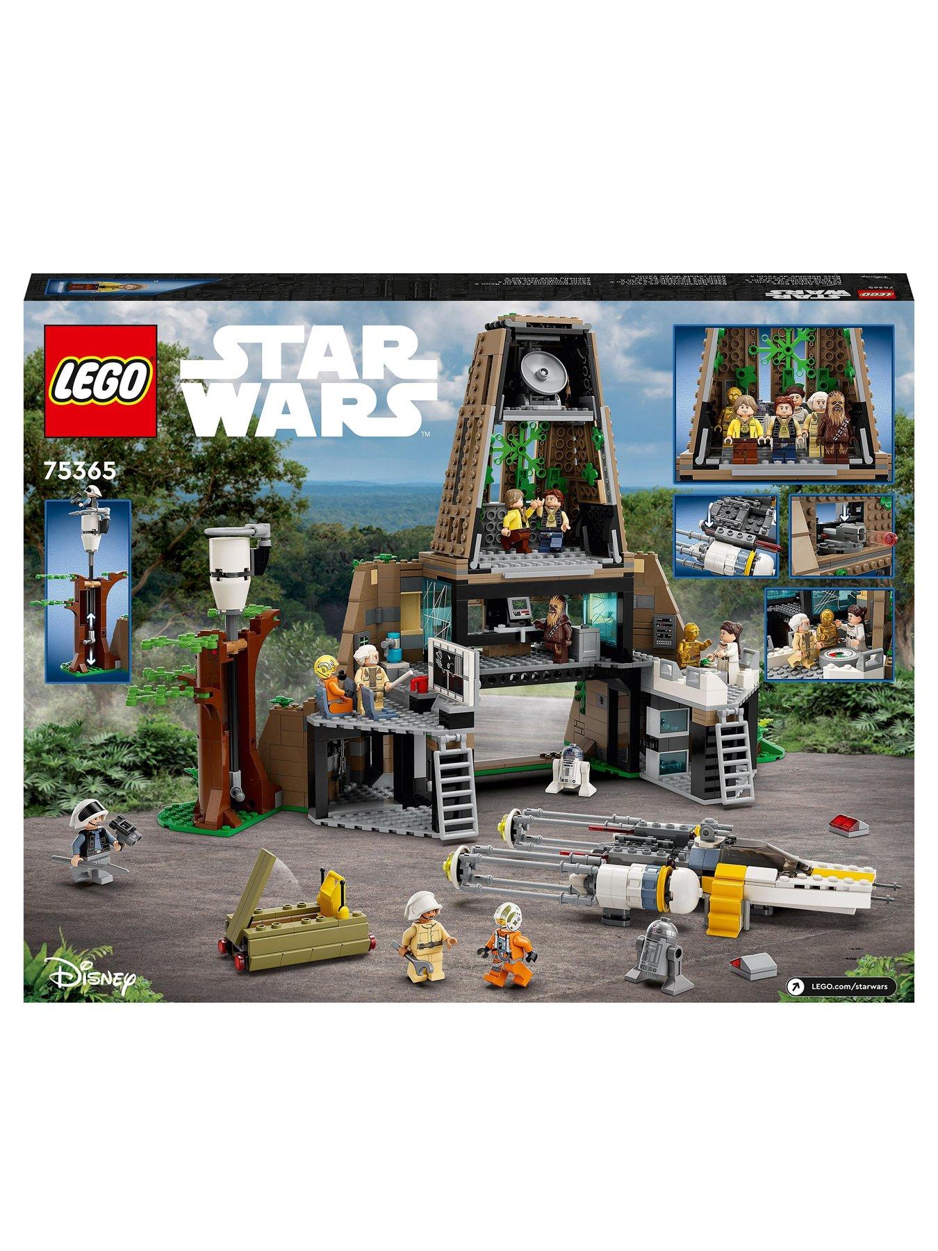 Image 6 of 7 of LEGO Star Wars Yavin 4 Rebel Base Set with Minifigures 75365