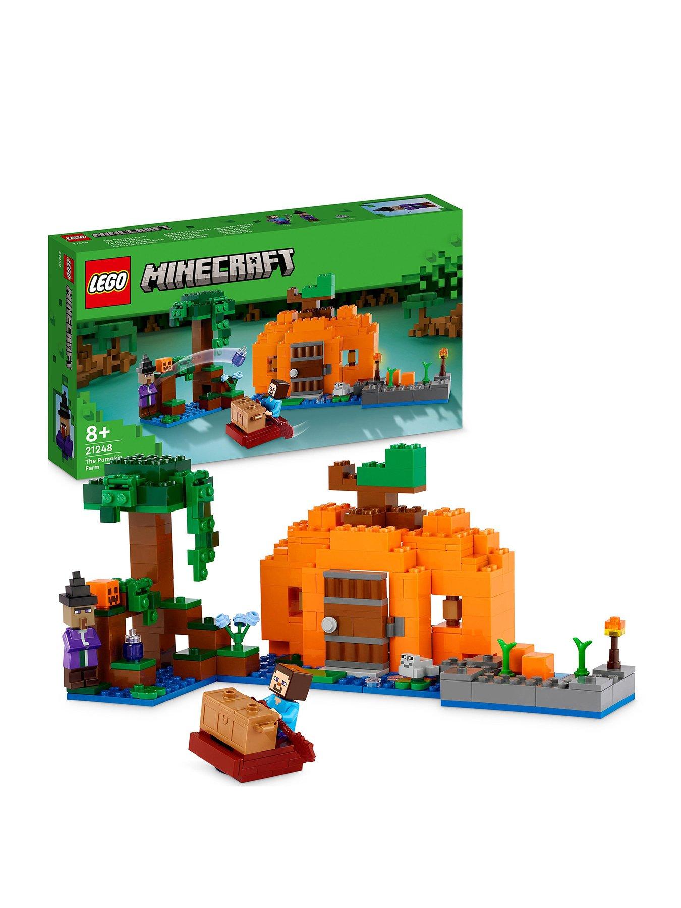 Minecraft Mob Head Minis Cave Explorers Pack com 2 Action Figures
