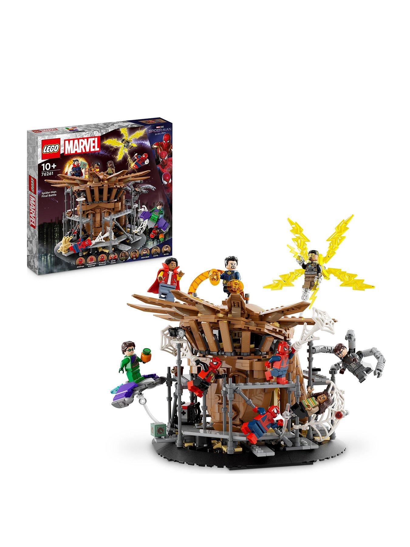 Image 1 of 7 of LEGO Super Heroes Spider-Man Final Battle Model Set 76261