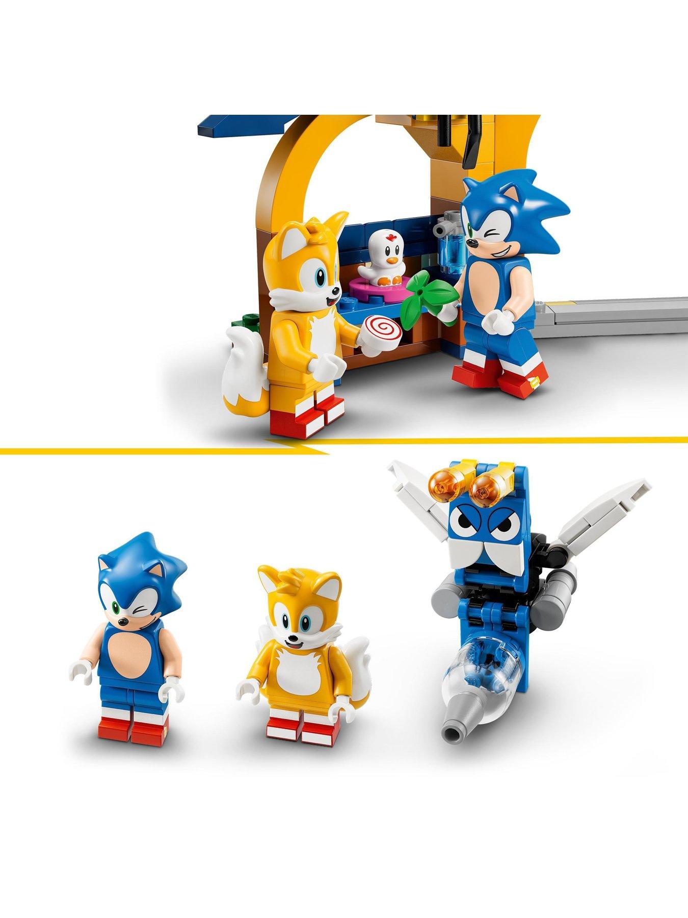 LEGO Sonic The Hedgehog Tails' Workshop and Tornado Plane 76991 Building  Toy Set, Airplane Toy with 4 Sonic Figures and Accessories for Creative  Role Play, Gift for 6 Year Olds who Love Gaming : Toys & Games 