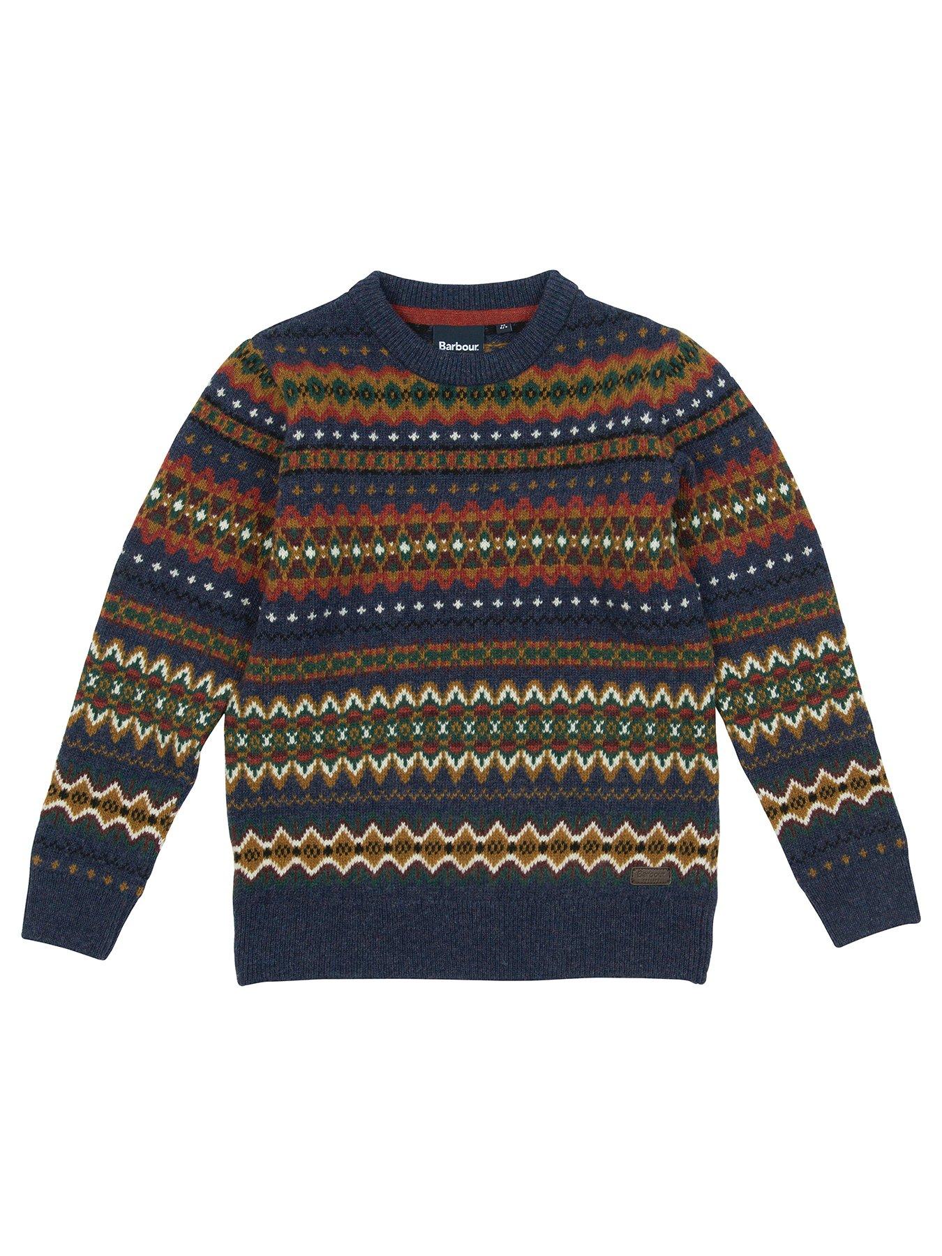 Barbour best sale fairisle jumper