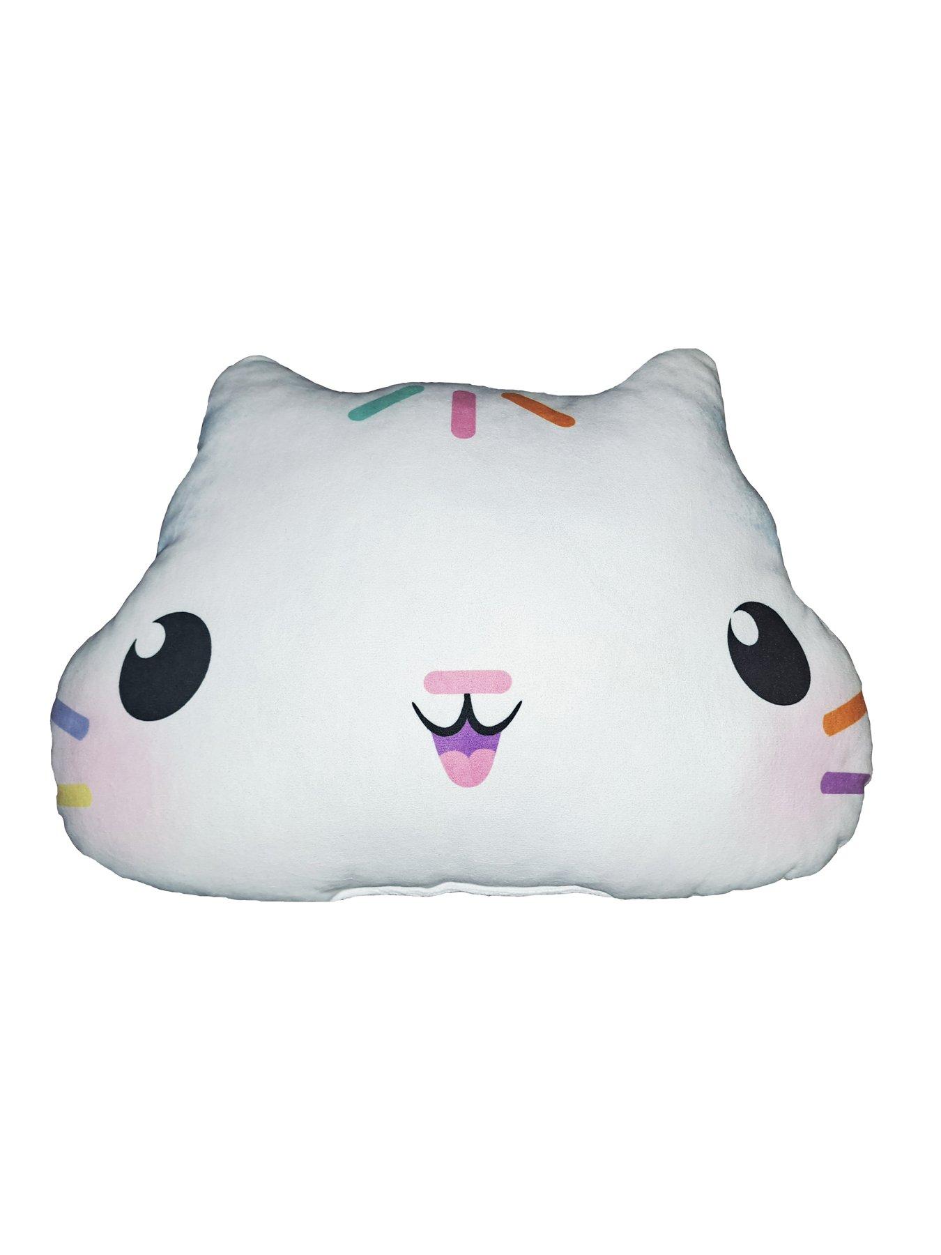 Gabbys Dollhouse Cakey Cat Shaped Cushion - Multi