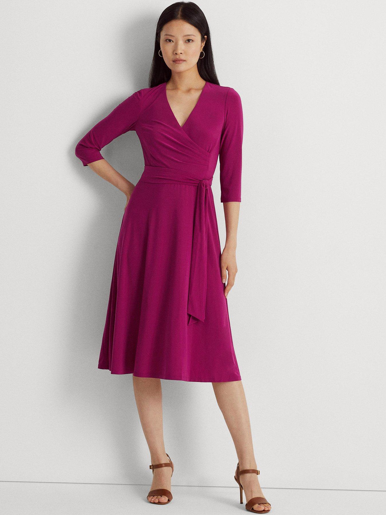 Ralph lauren fuchsia dress hotsell