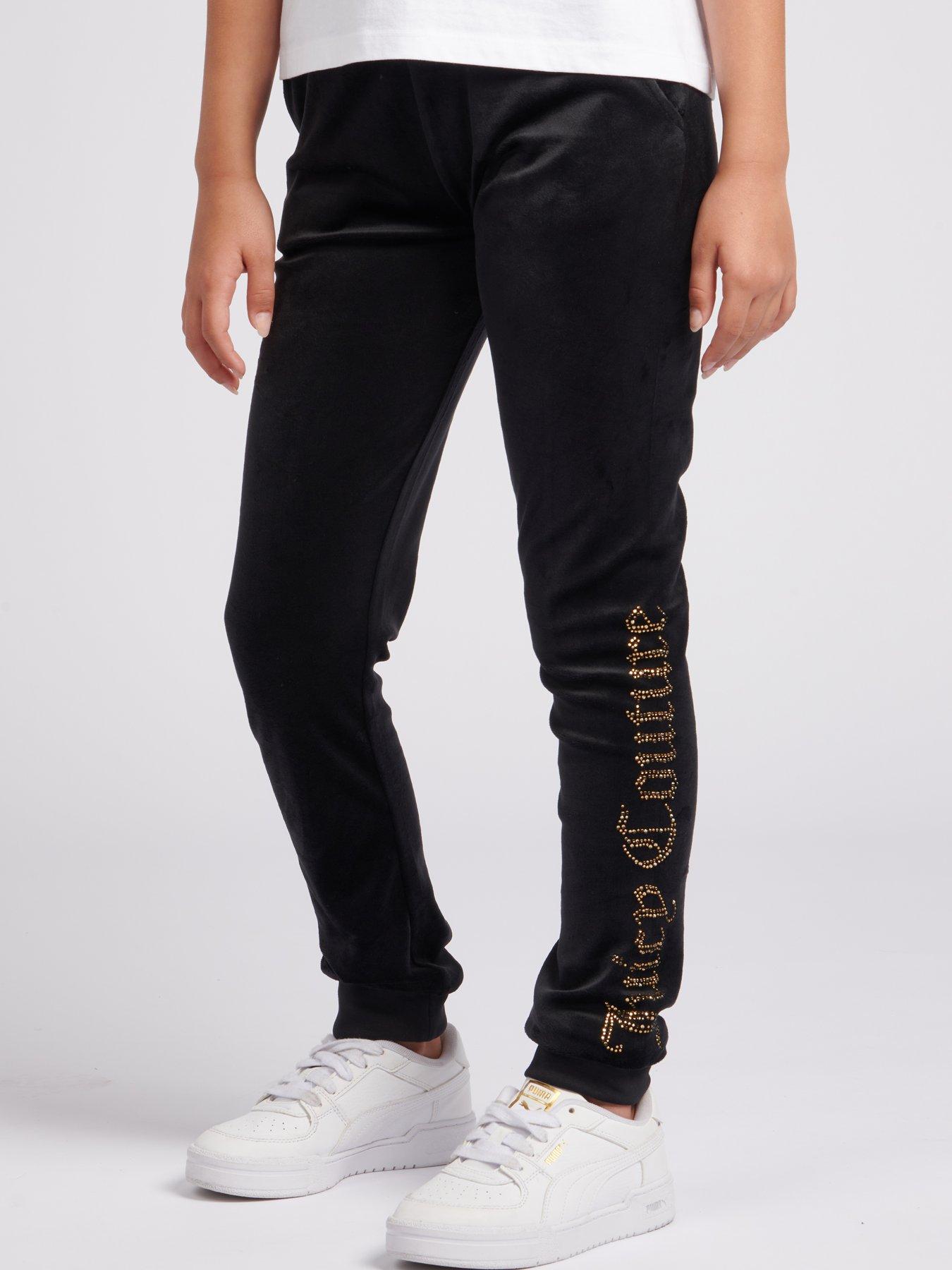 JUICY COUTURE, Diamante Leggings, Jet Black 102