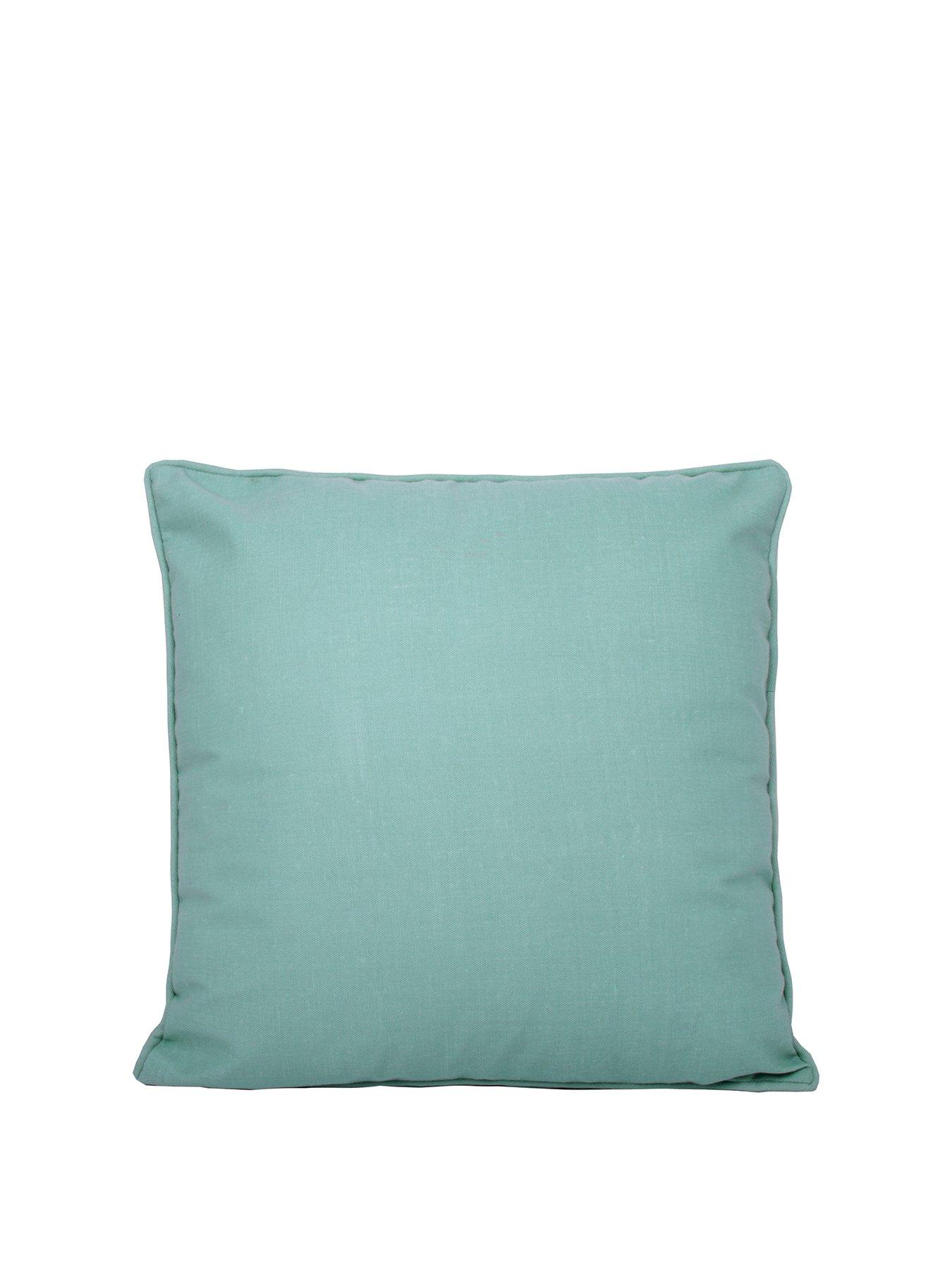 Image of Fusion Plain Dye Outdoor Cushion - Teal