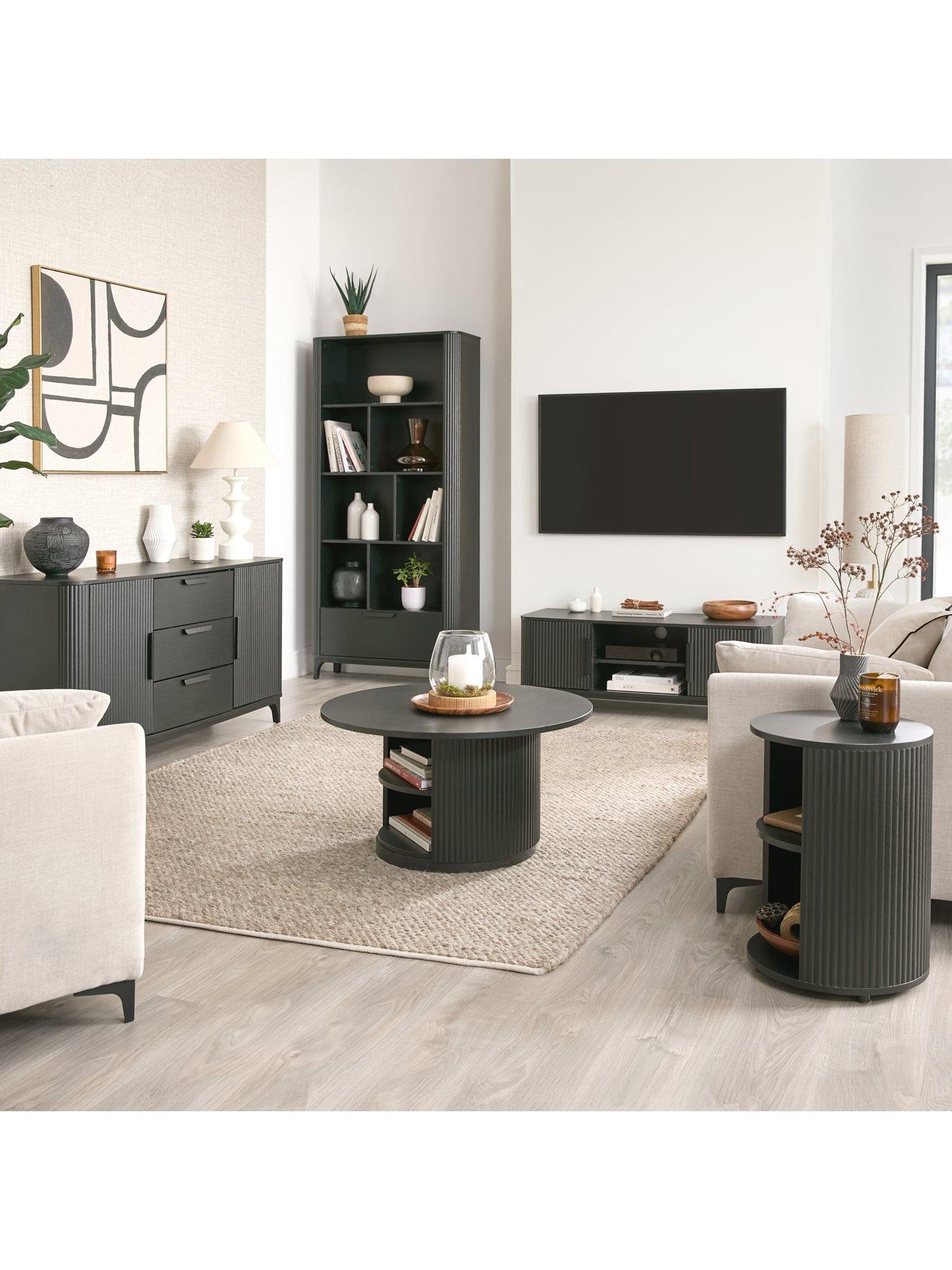 Image 7 of 7 of Very Home Carina Side Table - Black
