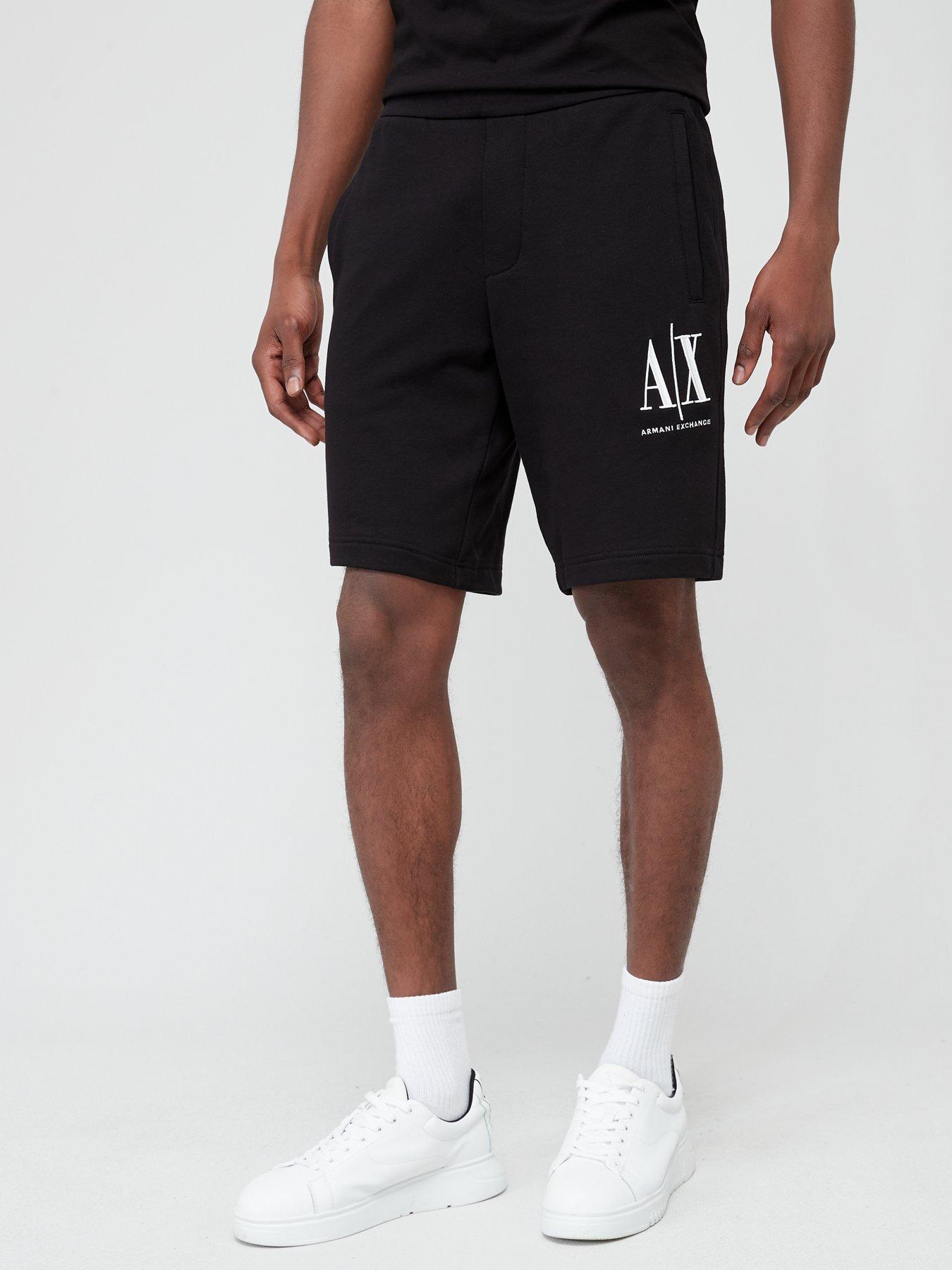 armani-exchange-ax-logo-jersey-short-black