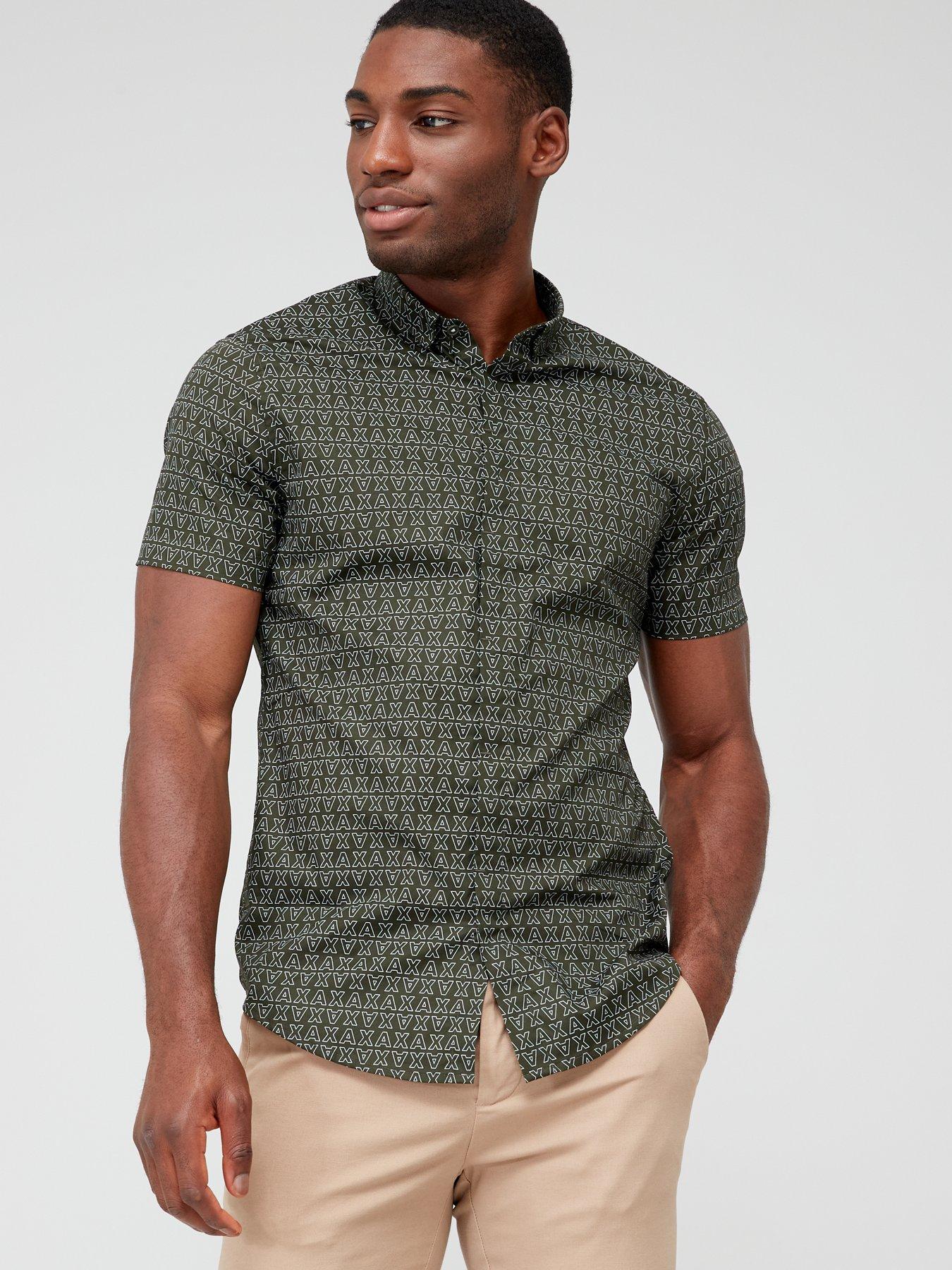 Armani short sale sleeve shirt