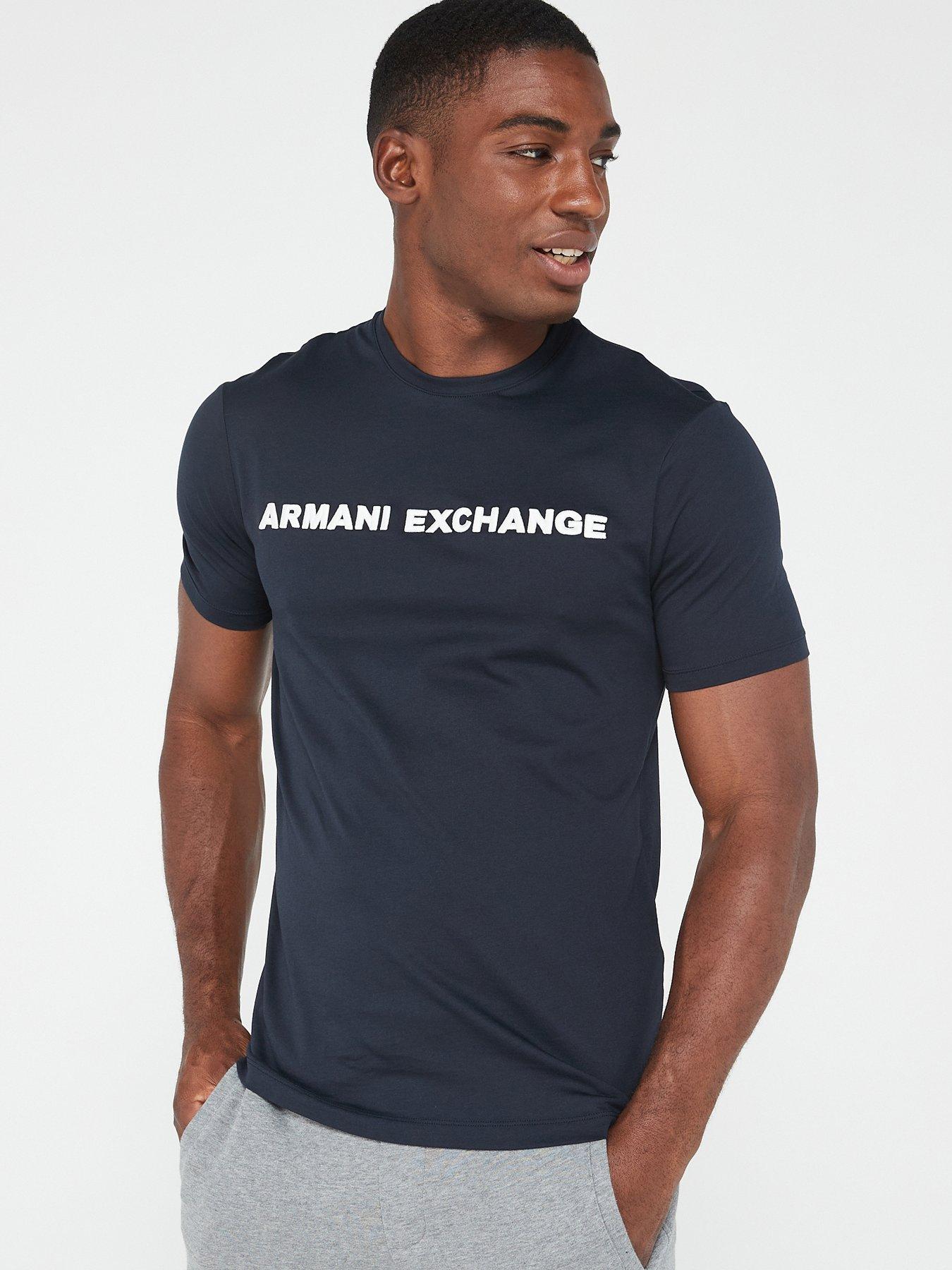 armani-exchange-chest-logo-t-shirt-navynbspfront