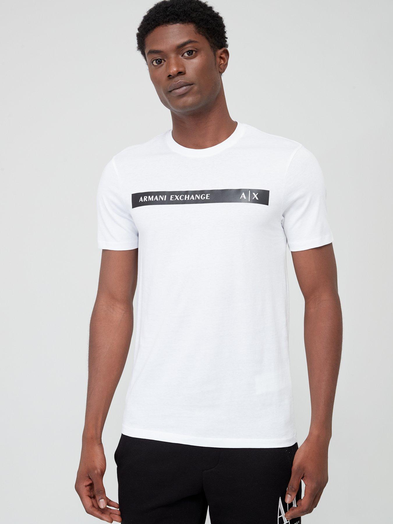 Armani Exchange Armani Exchange Armani Exchange Logo Print T Shirt