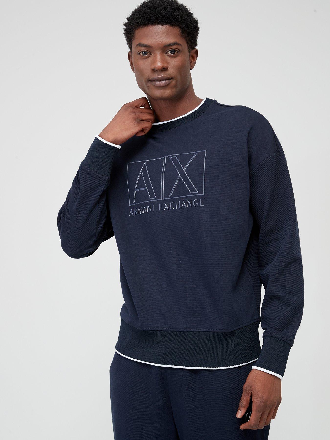 Navy store armani sweatshirt