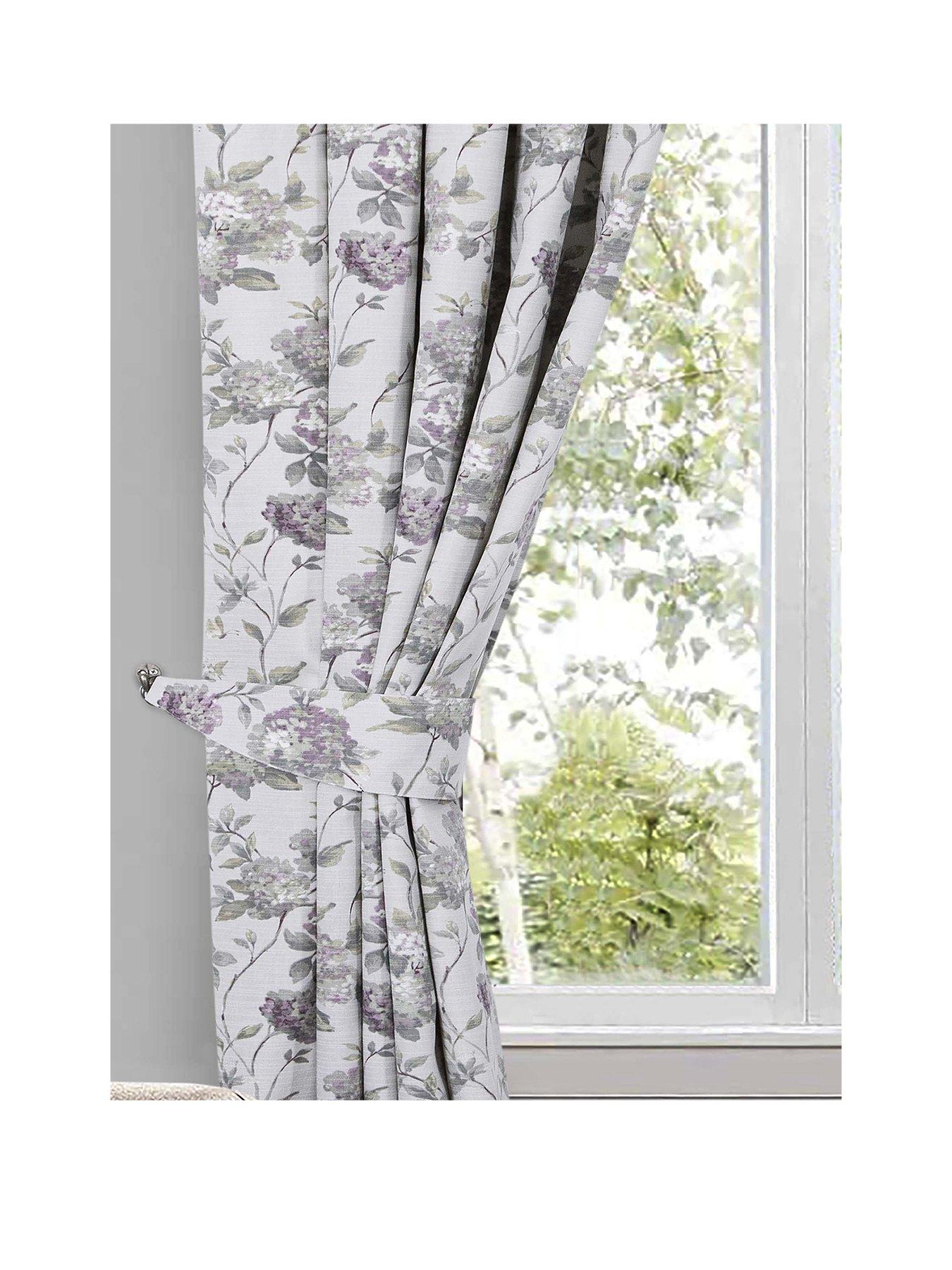 Insulated Floral Door Curtains, Abbeystead