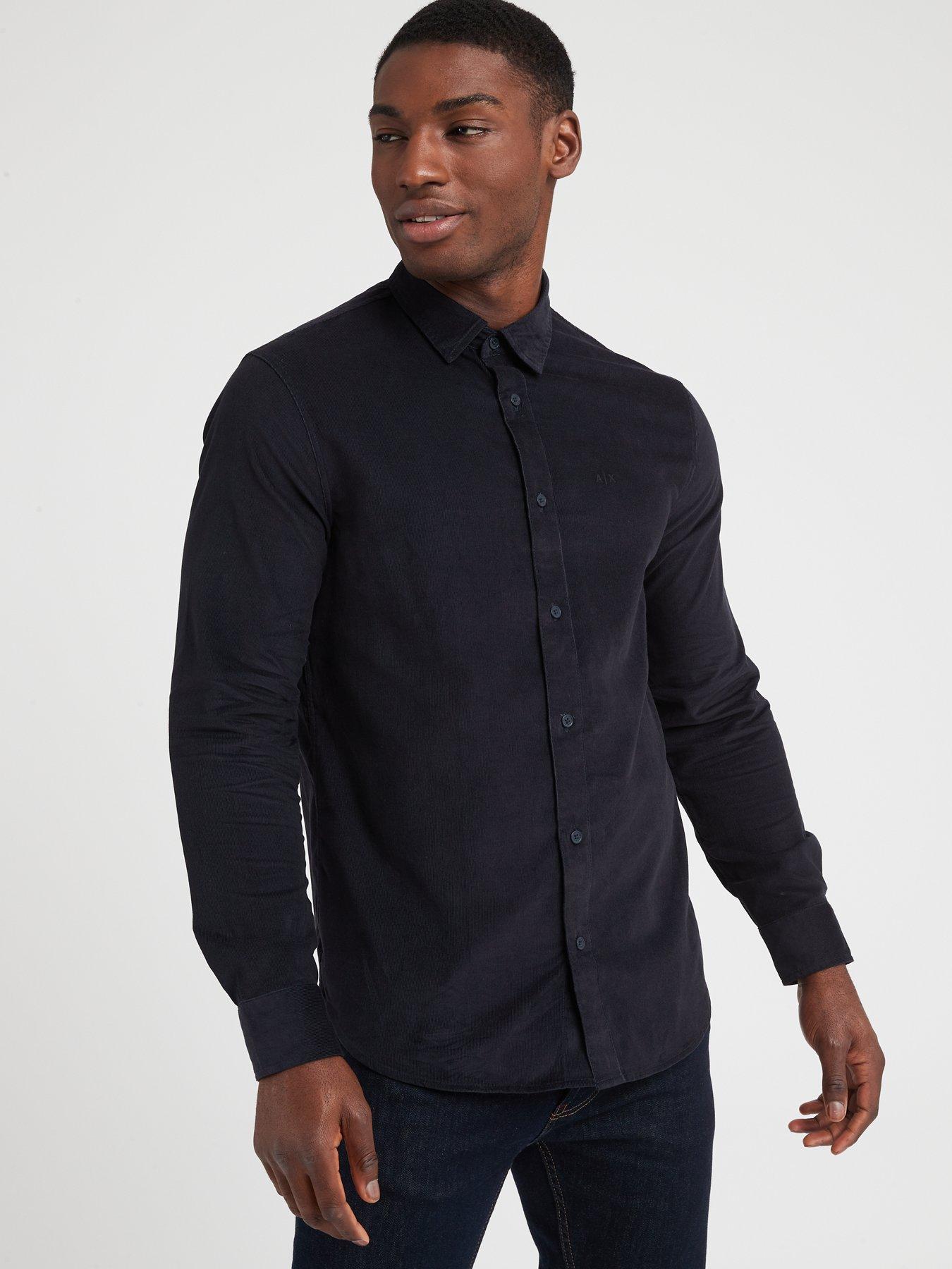 armani-exchange-long-sleeve-shirt-navy