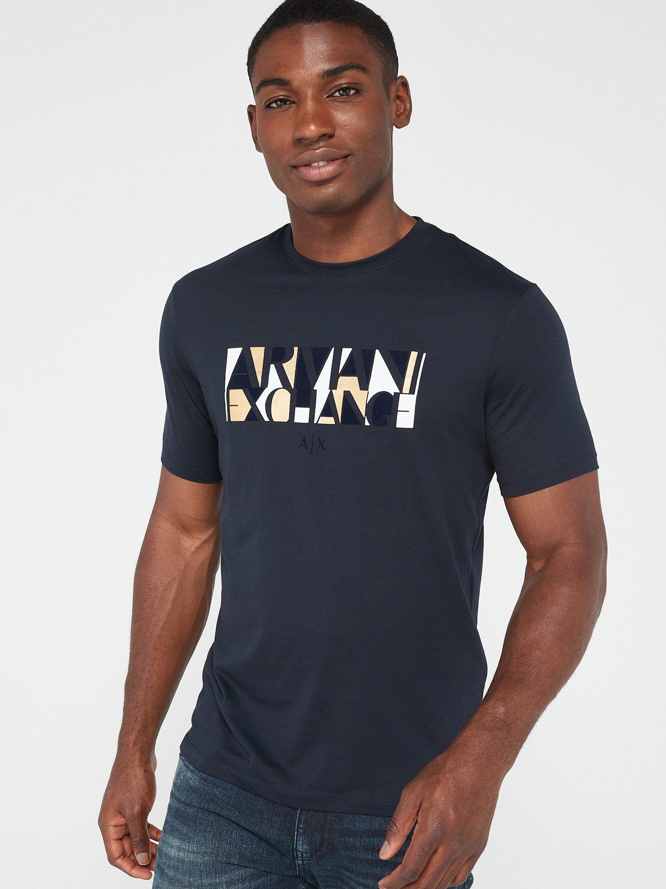 T shirt armani exchange on sale mens